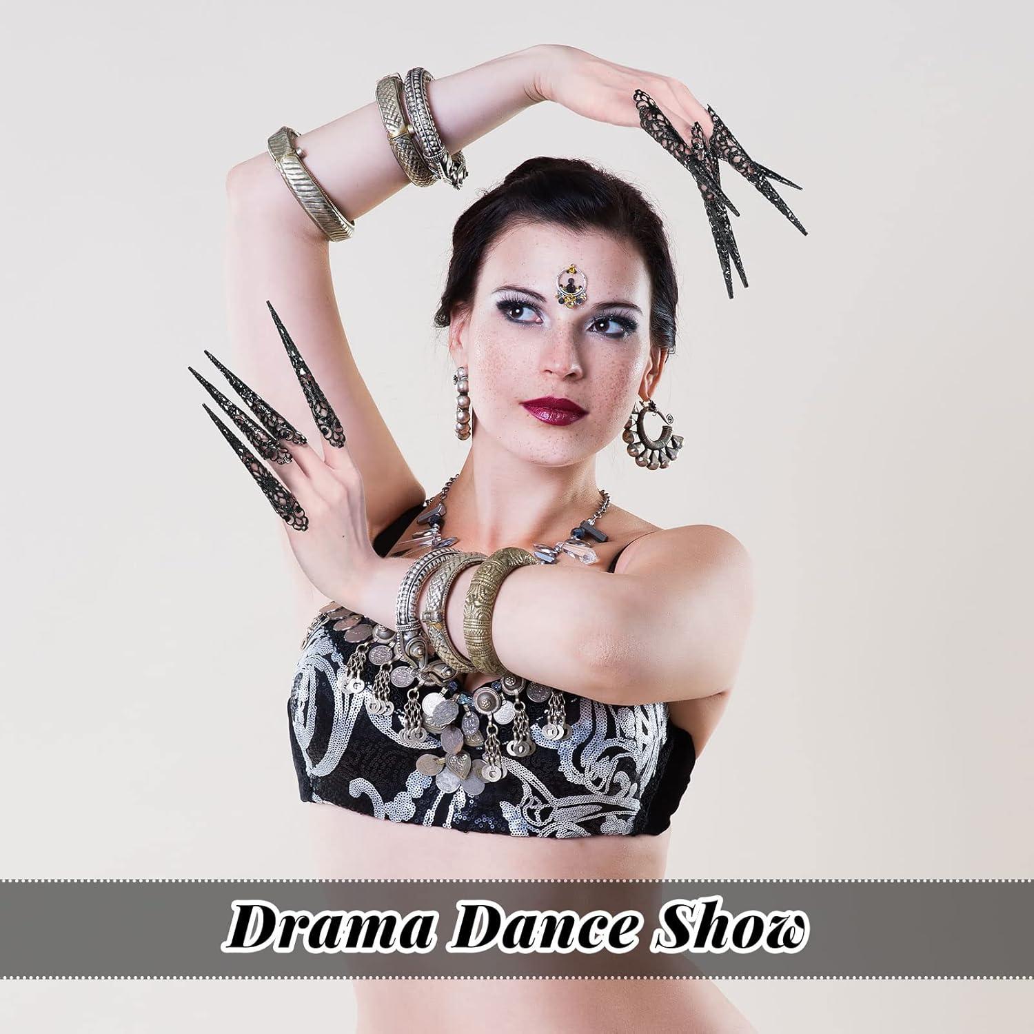 20 Anillos de Garra de Uña Leelosp para Cosplay Halloween