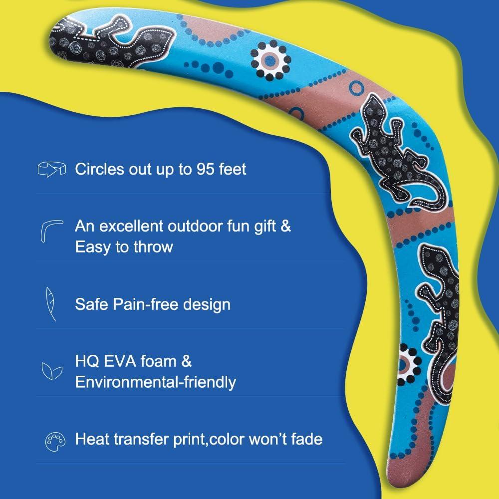 Boomerang Xarfxco de espuma EVA para adultos y niños