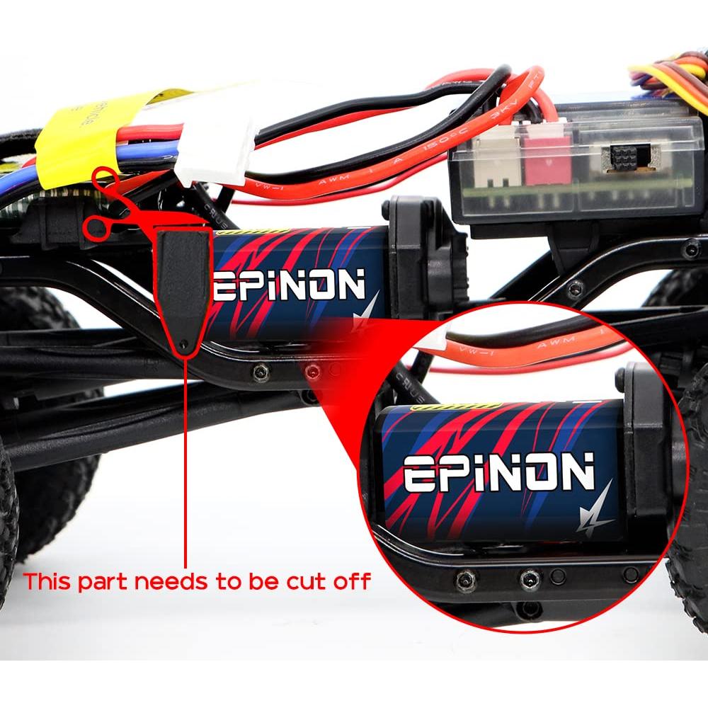 Motor Cepillado 050 50T EPINON para Axial SCX24 1/24