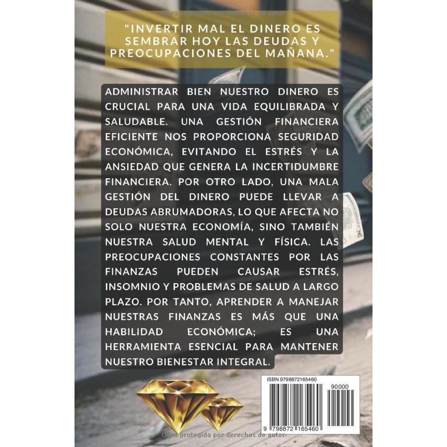 LIBRO DE FINANZAS PERSONALES EN ESPAÑOL: "Un libro de autoayuda para adultos sobre cómo ahorrar dinero y crear hábitos de riqueza". (Spanish Edition)