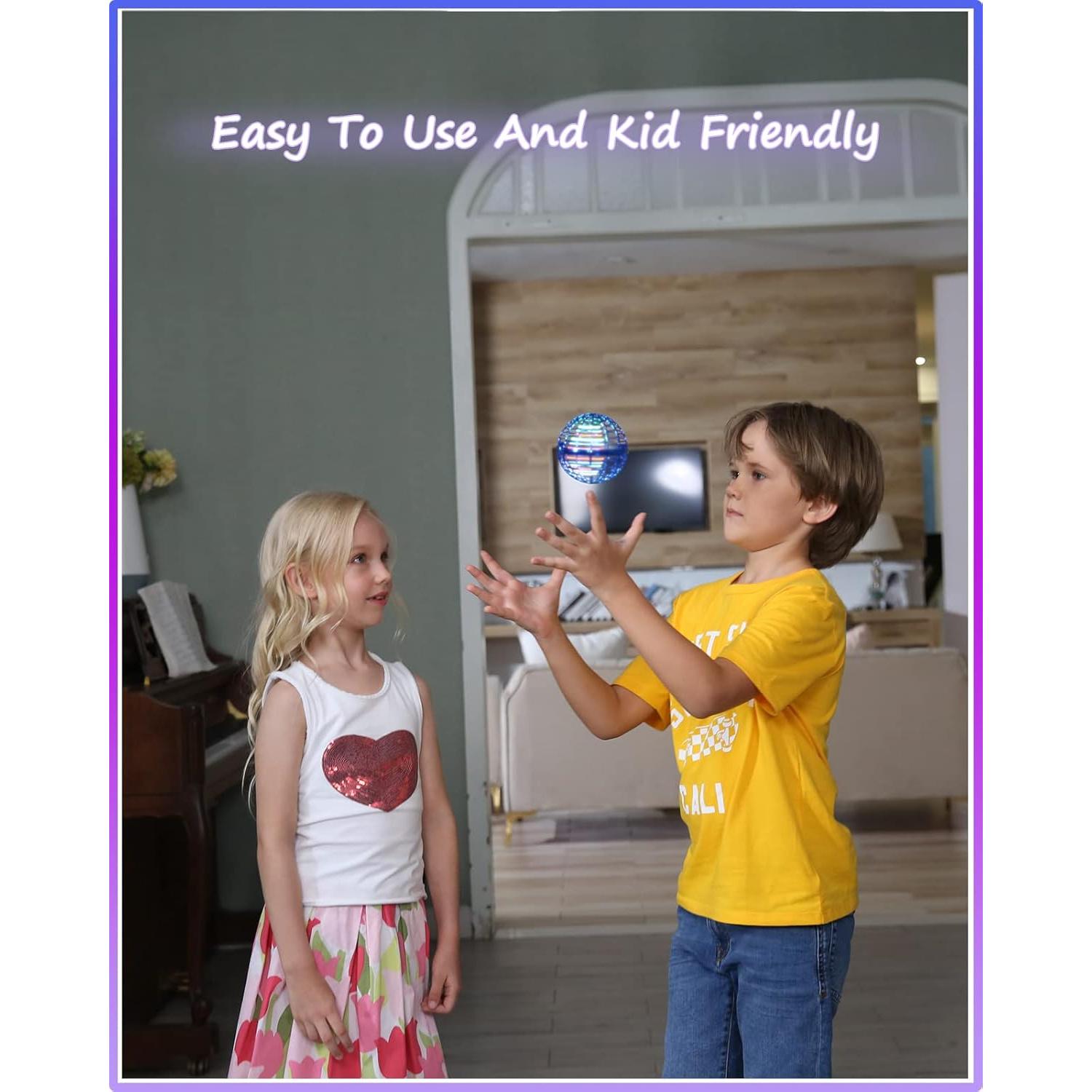 Bola Voladora ATHLERIA con Luces RGB, Dron Flotante