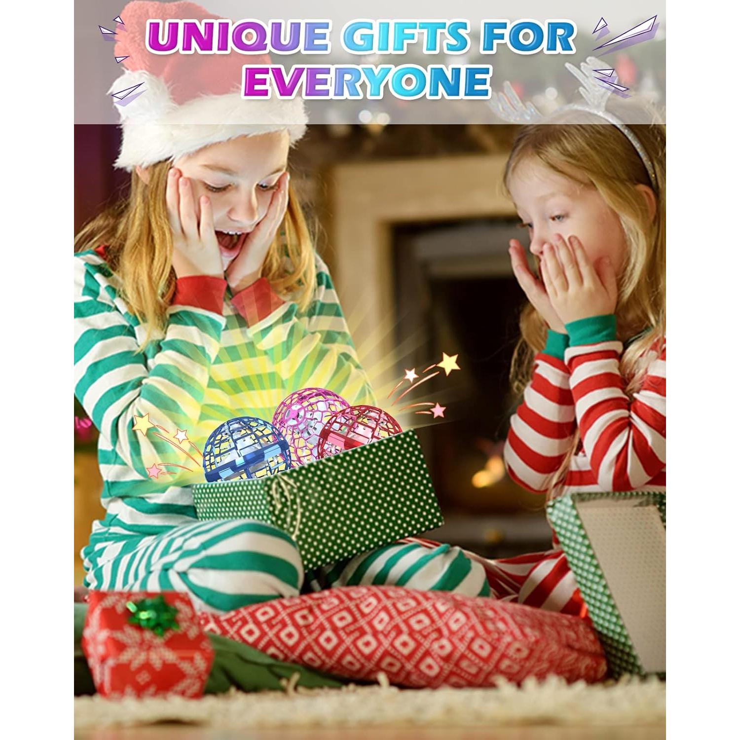 Bola Voladora ATHLERIA con Luces RGB, Dron Flotante