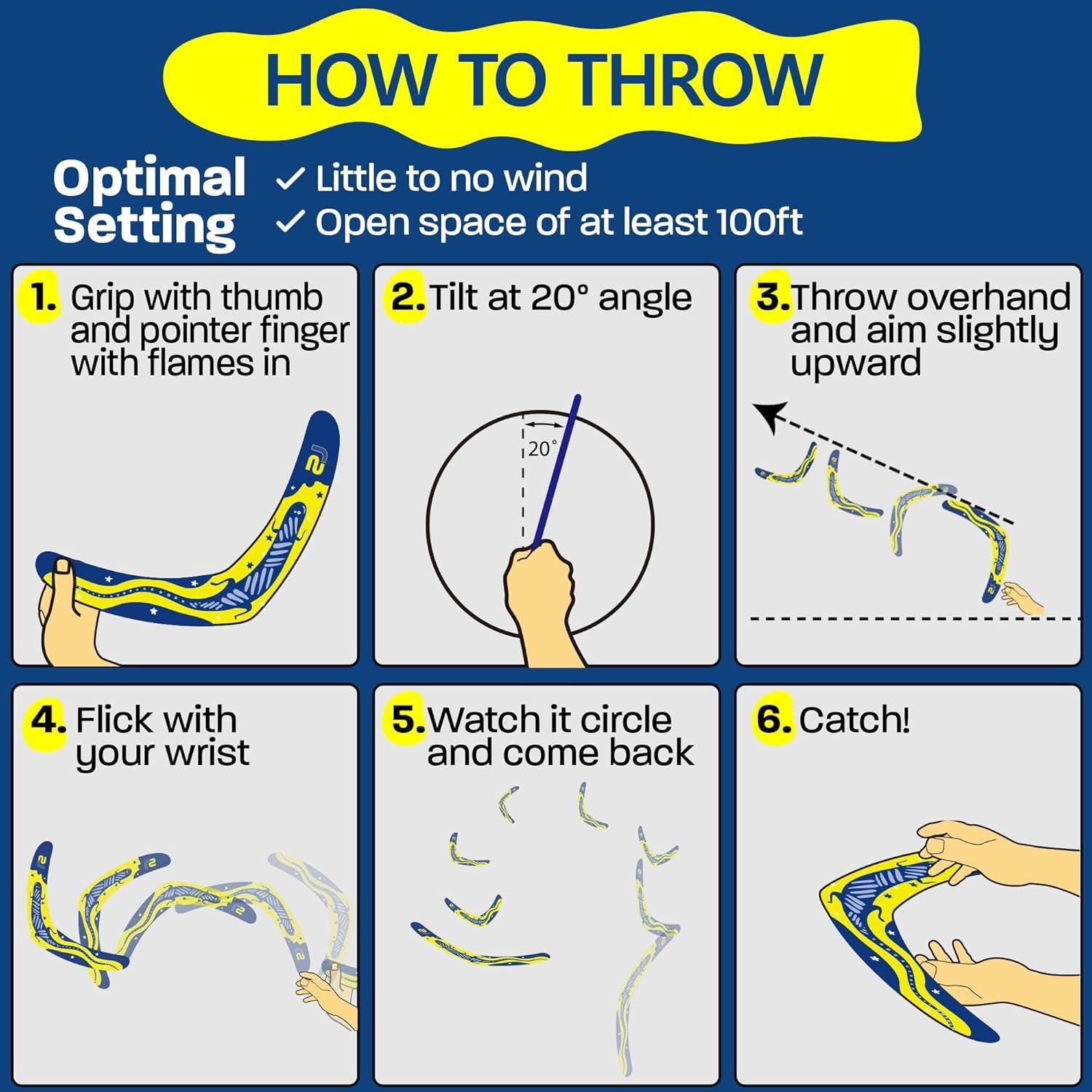 Boomerang Refresh Sports Azul - Espuma EVA para Niños y Adultos