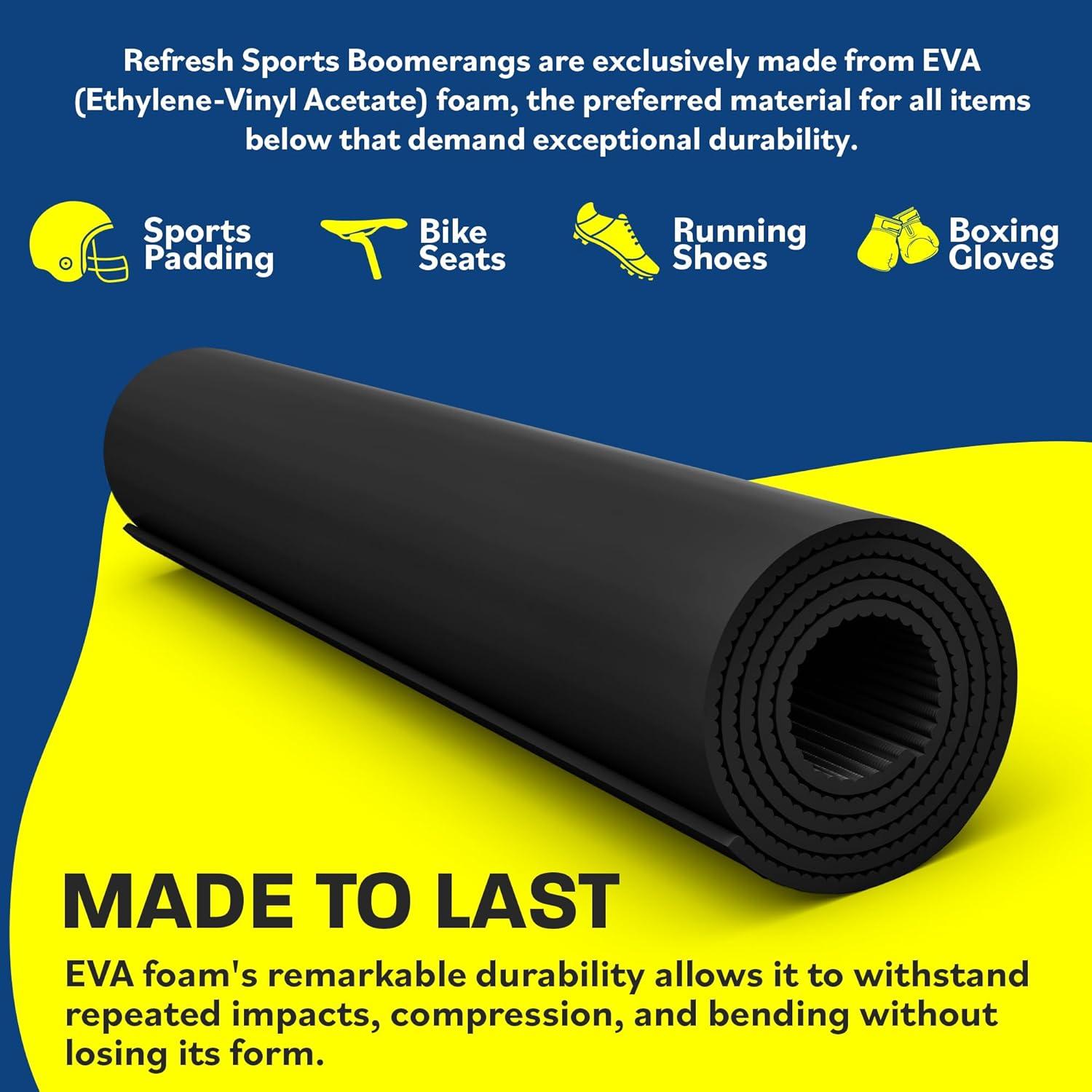 Boomerang Refresh Sports Azul - Espuma EVA para Niños y Adultos