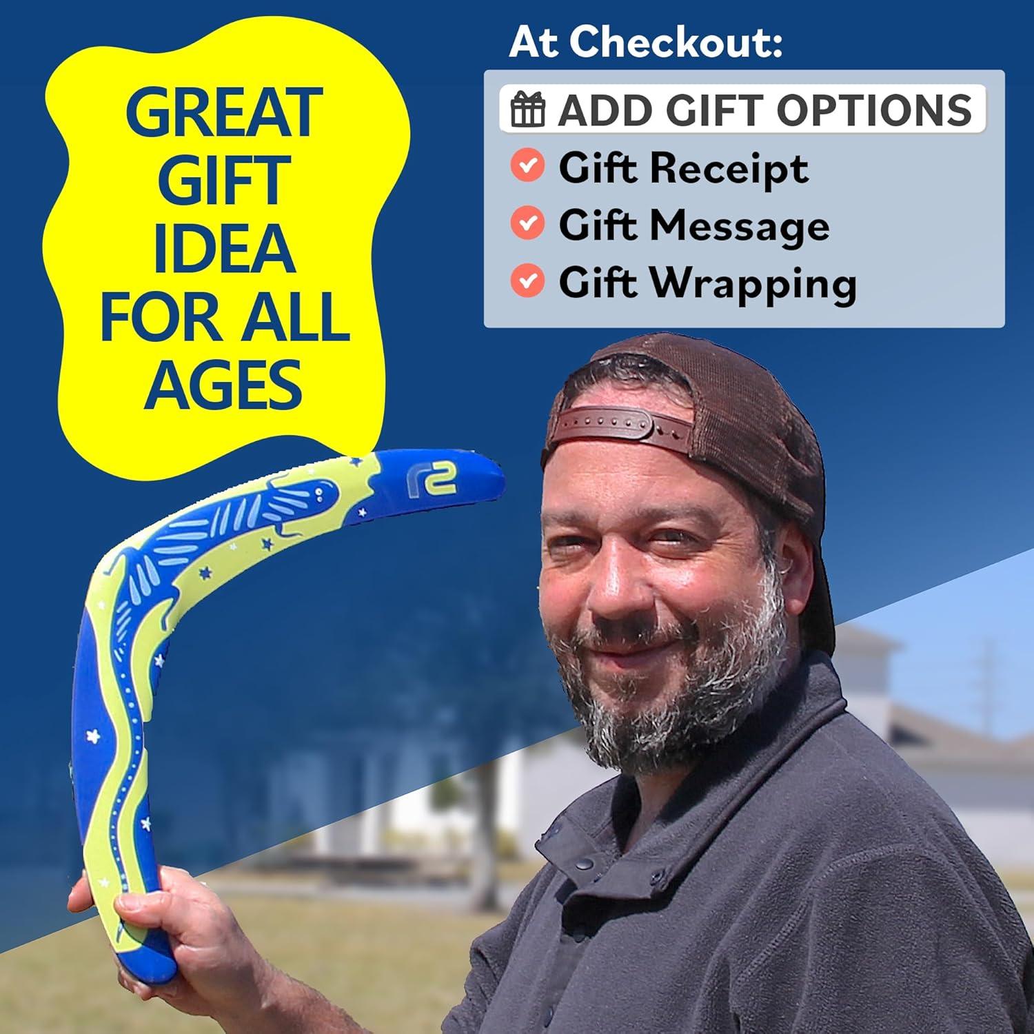 Boomerang Refresh Sports Azul - Espuma EVA para Niños y Adultos