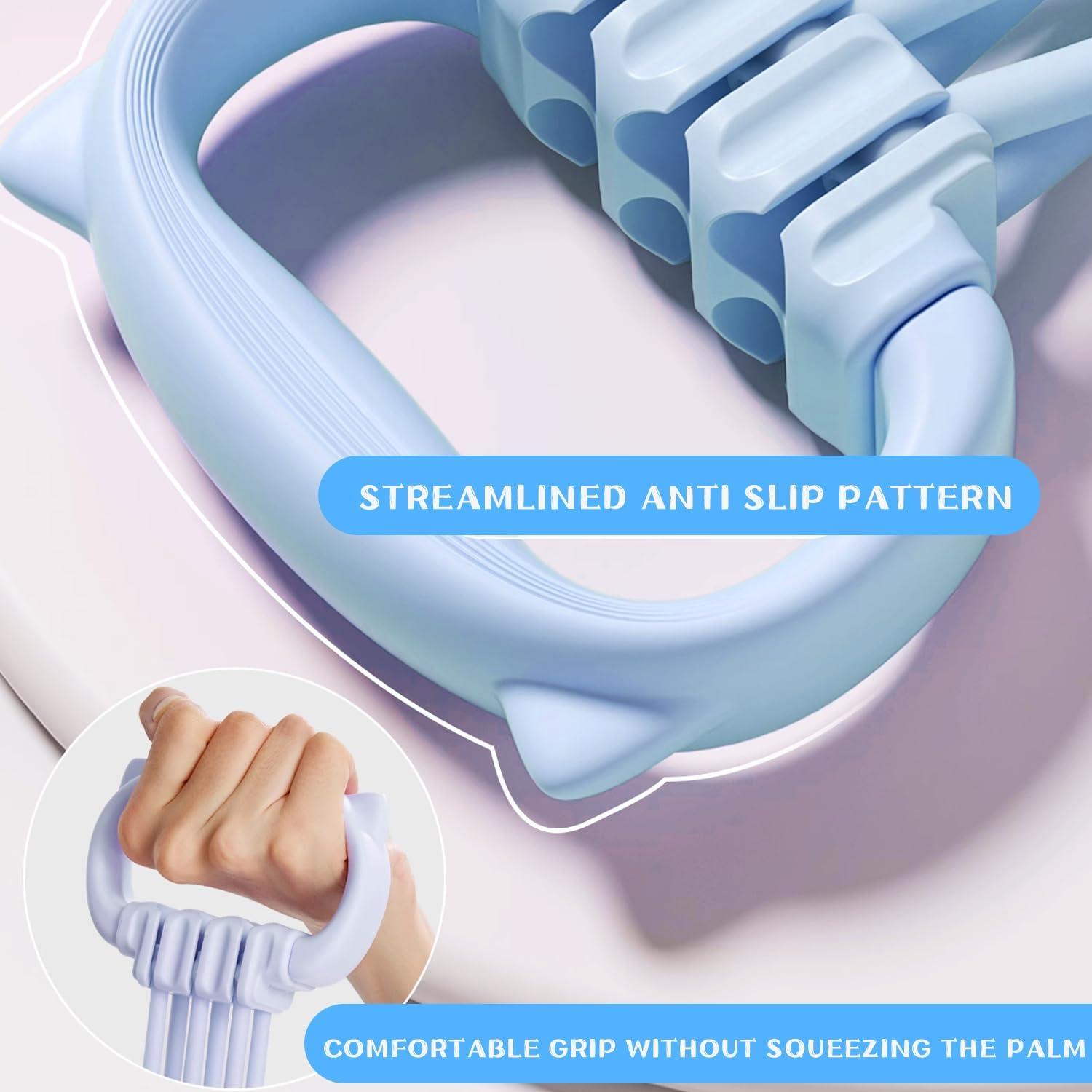 Bandas de Resistencia KZ-ADRP 6 Tubos Ajustables para Fitness