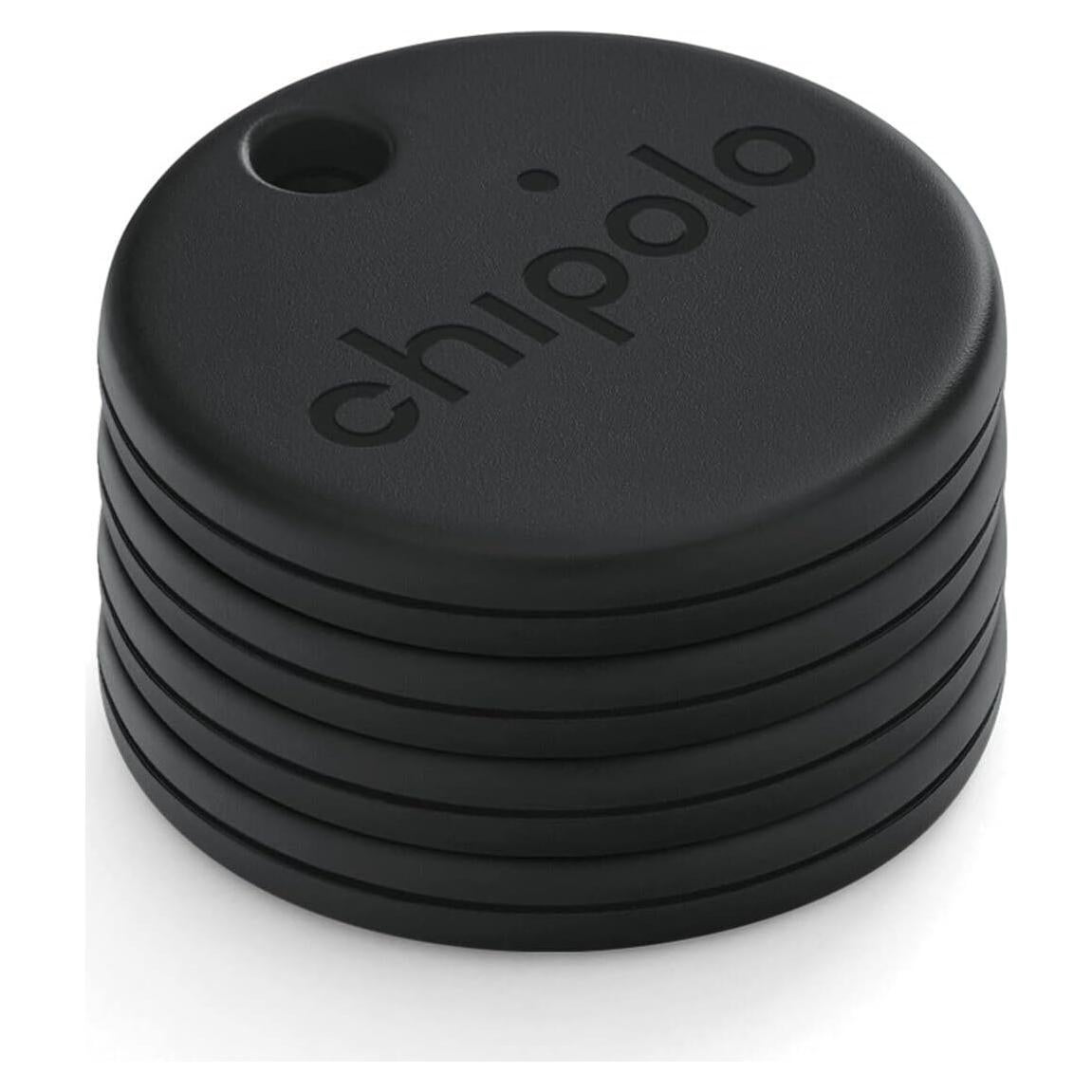 Chipolo ONE Spot - Localizador Bluetooth - Paquete de 4 - Casi Negro