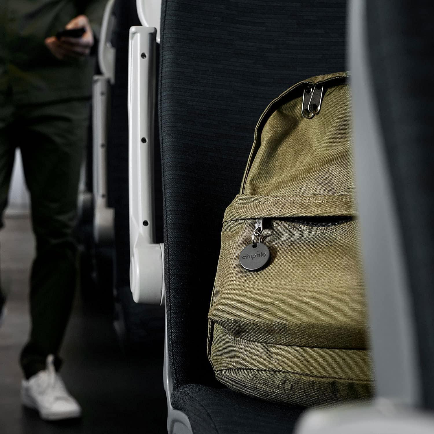 Chipolo ONE Spot - Localizador Bluetooth - Paquete de 4 - Casi Negro