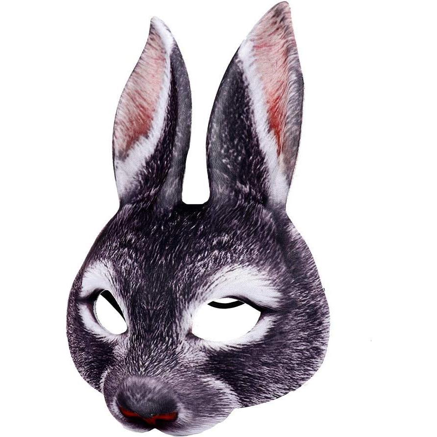 Máscara de Conejo de Halloween Hosfairy - Talla Única