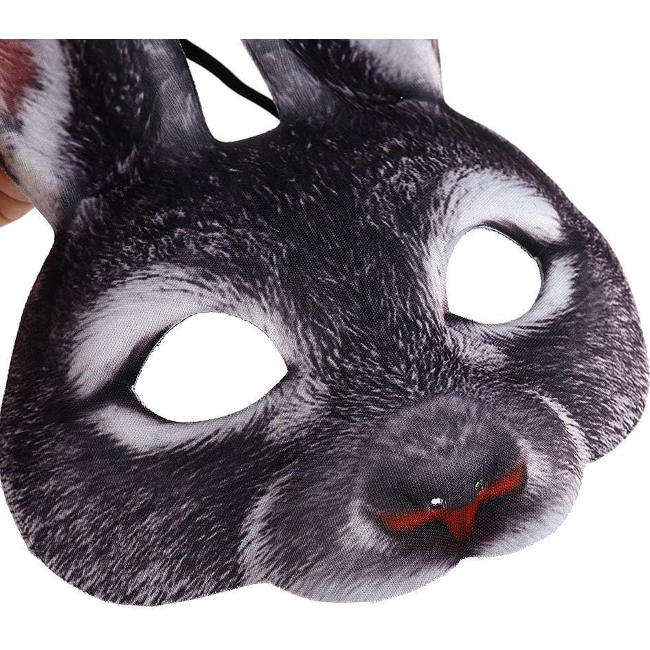 Máscara de Conejo de Halloween Hosfairy - Talla Única