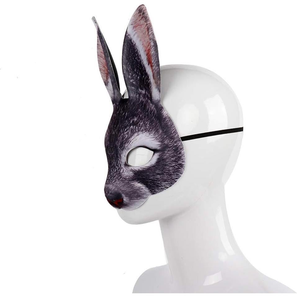 Máscara de Conejo de Halloween Hosfairy - Talla Única