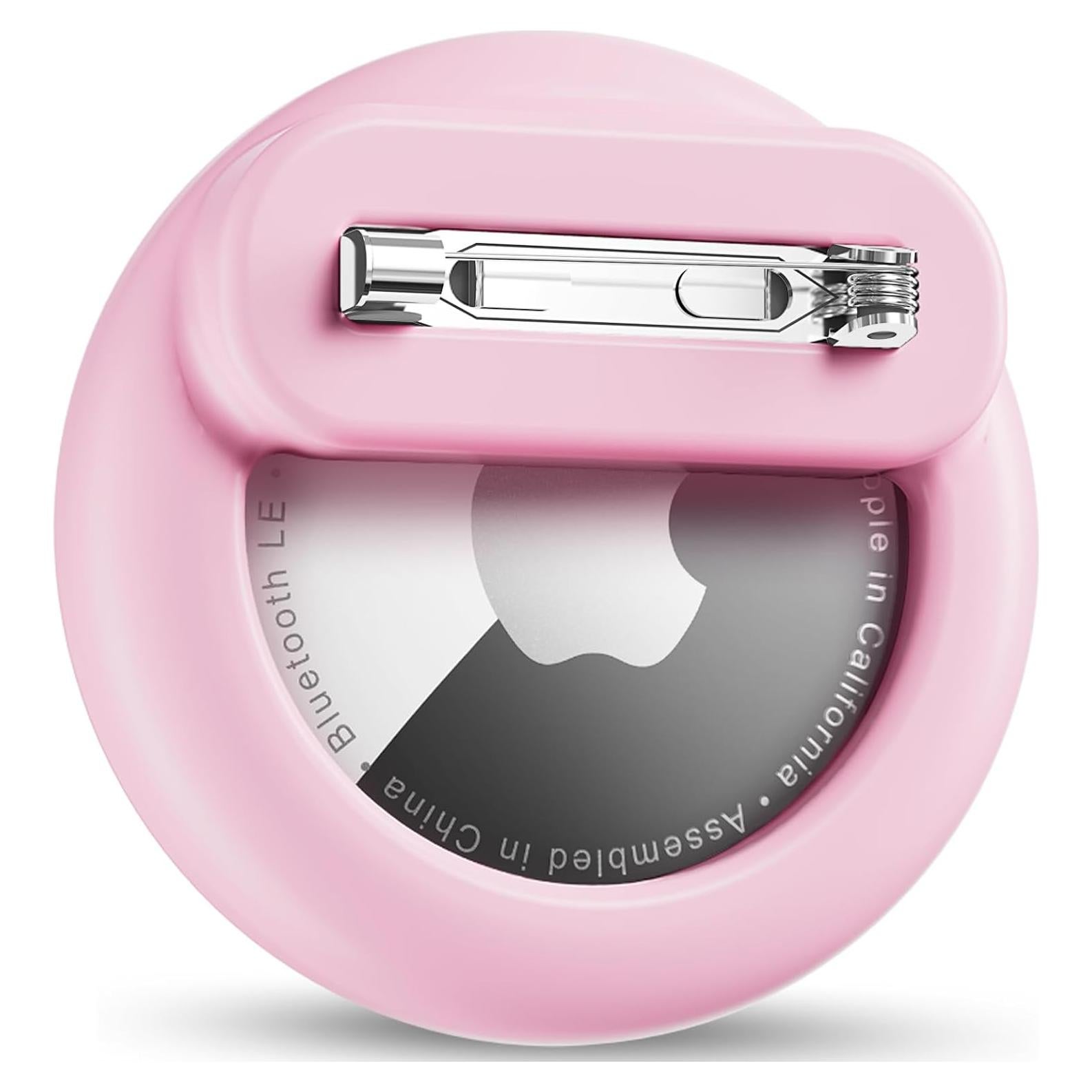 Soporte Oculto para AirTag Wowwat Rosa - Protección Niños