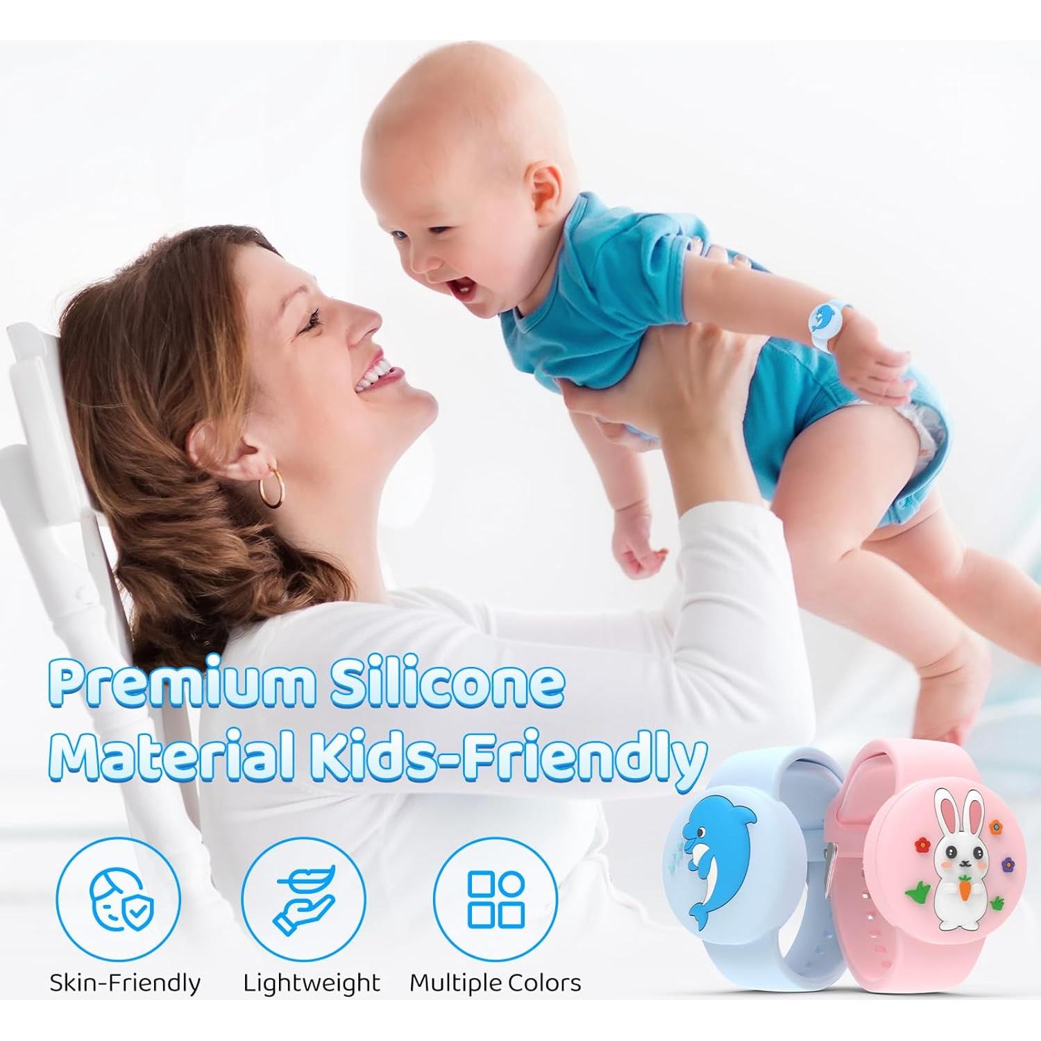 Pulsera Airtag Impermeable Motande para Niños - 2 Piezas