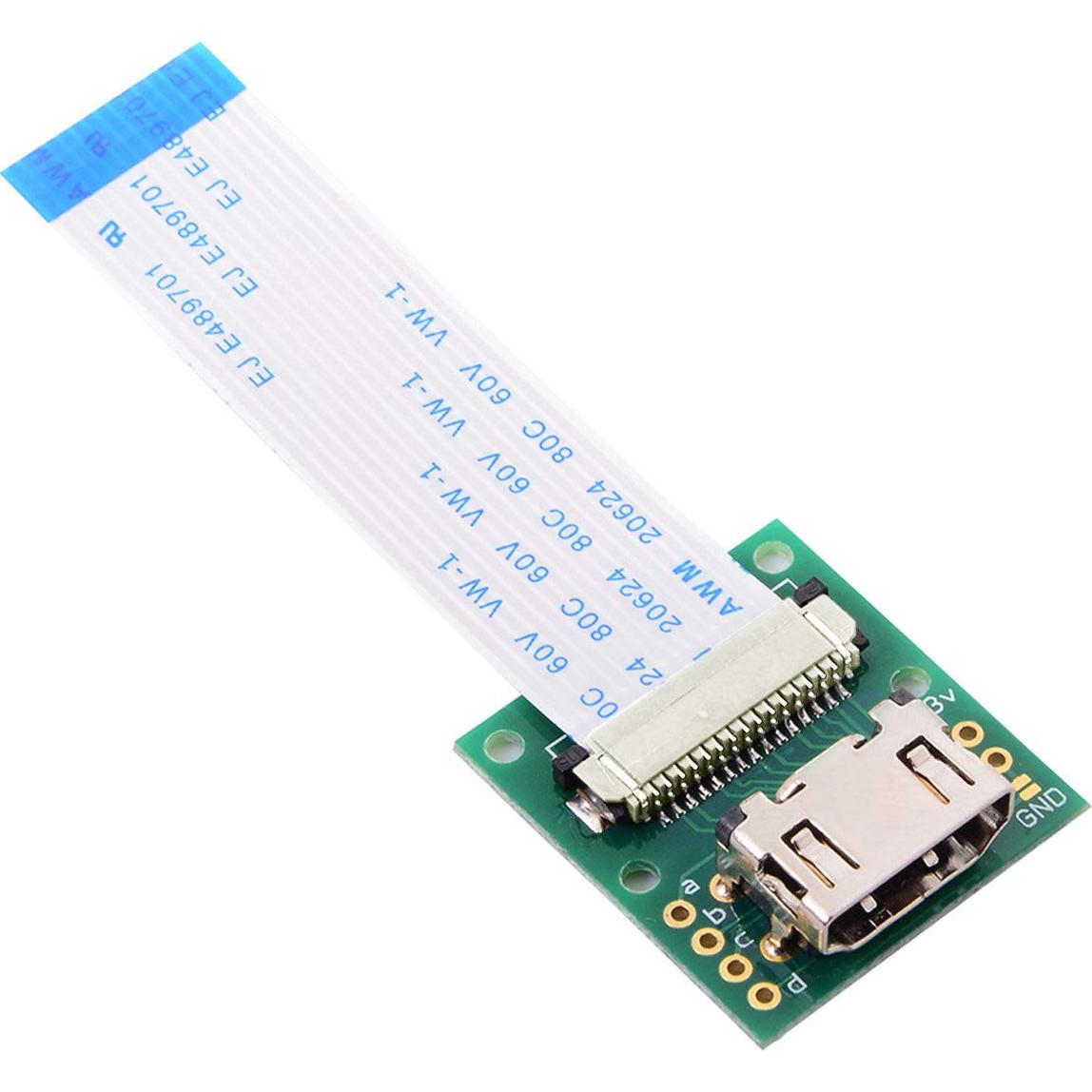 Cable HDMI Extensión para Cámara Raspberry Pi Cablecc 5cm