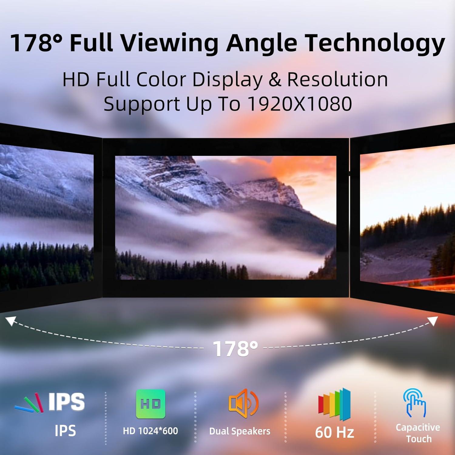 Monitor Portátil 7" iPitBit HDMI 1024x600 con Altavoces