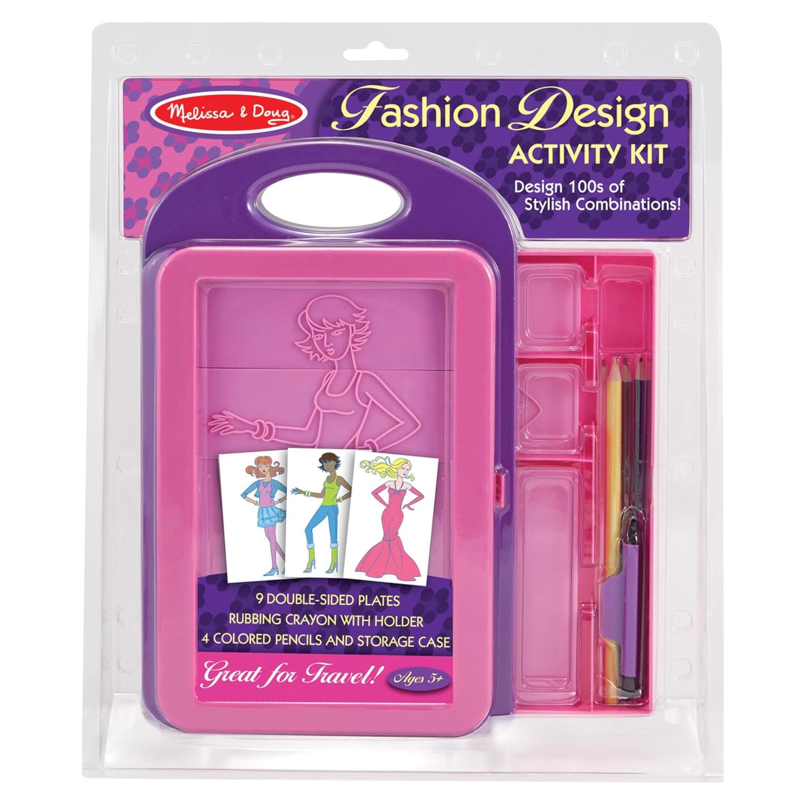 Kit de Actividad de Diseño de Moda Melissa & Doug - 16 Piezas
