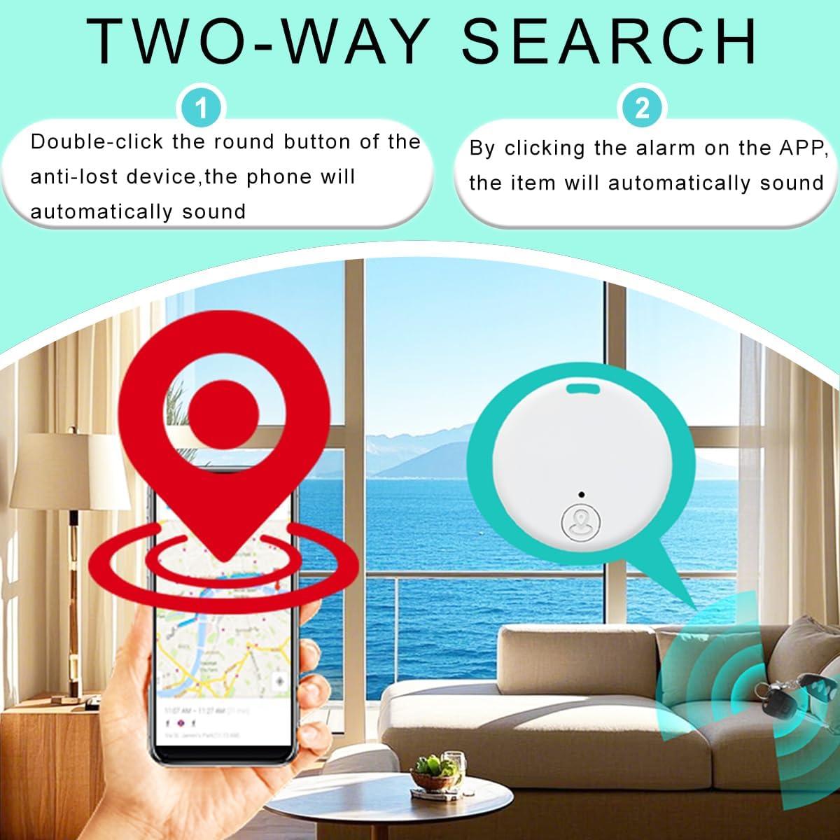 Rastreador Bluetooth 6 pcs - Localizador de Llaves y Equipaje