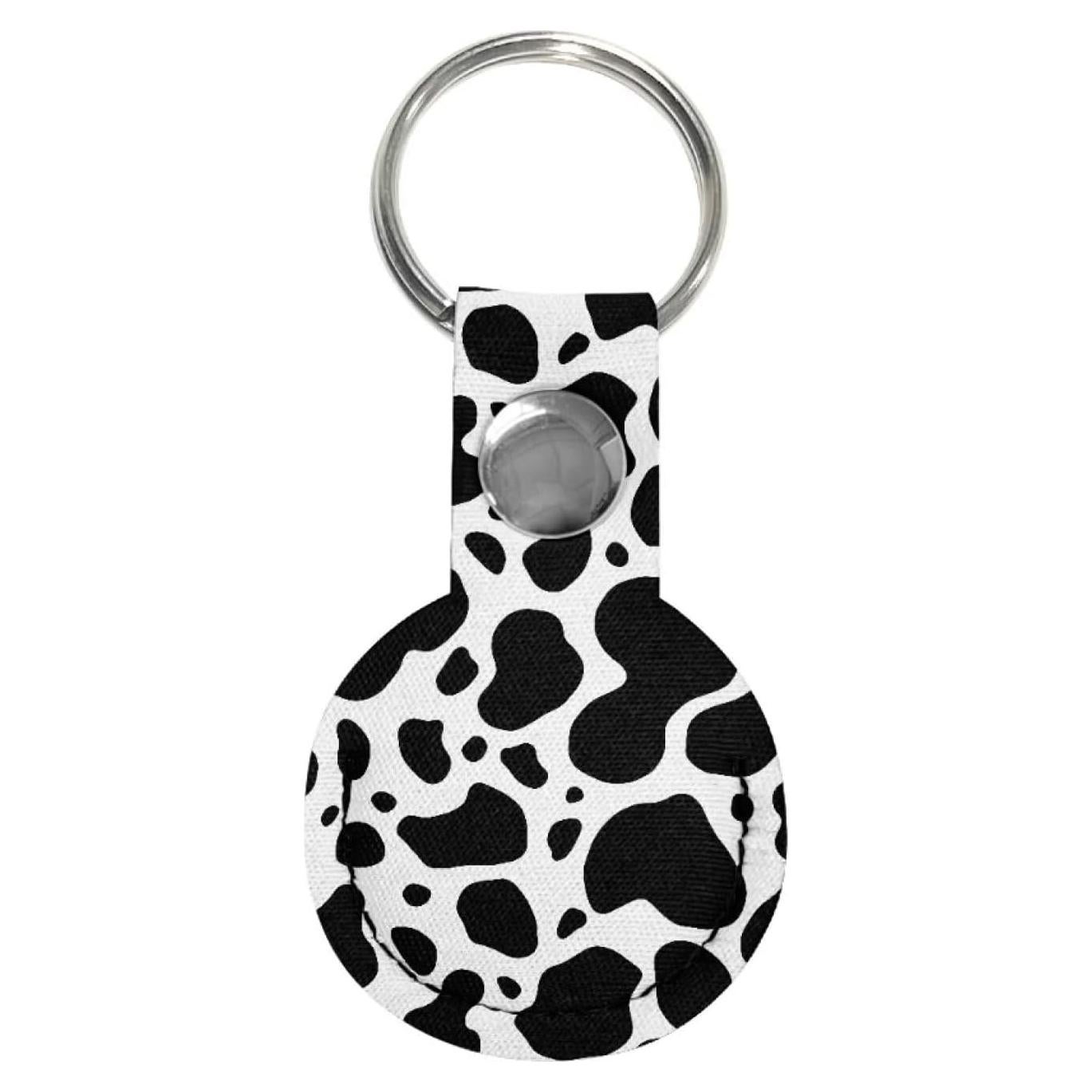 Funda para Rastreador Rnyleeg Diseño Vaca Negro y Blanco