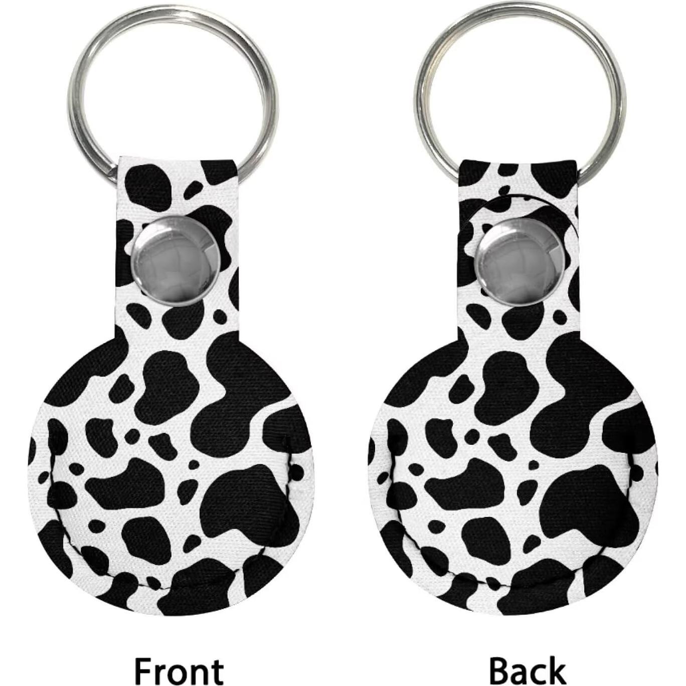 Funda para Rastreador Rnyleeg Diseño Vaca Negro y Blanco