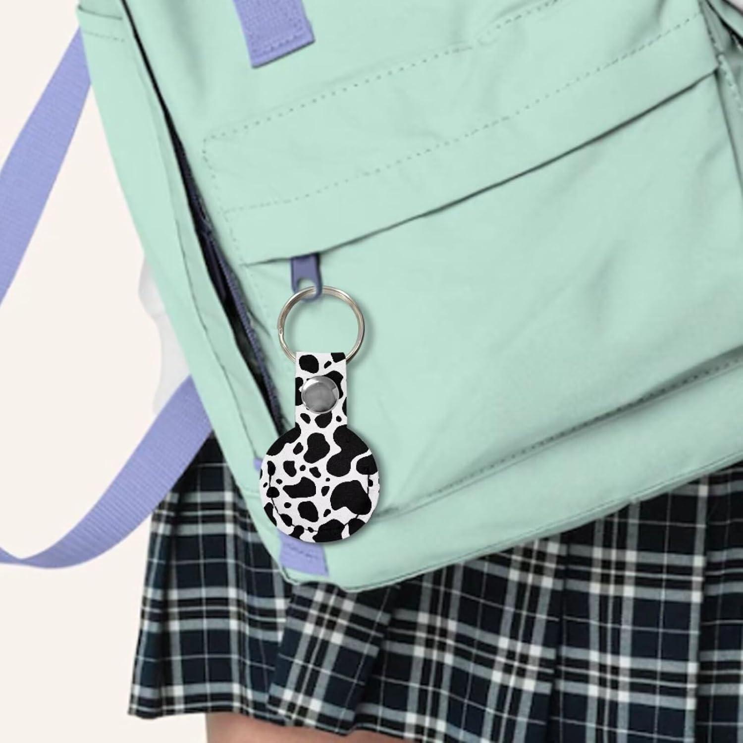 Funda para Rastreador Rnyleeg Diseño Vaca Negro y Blanco