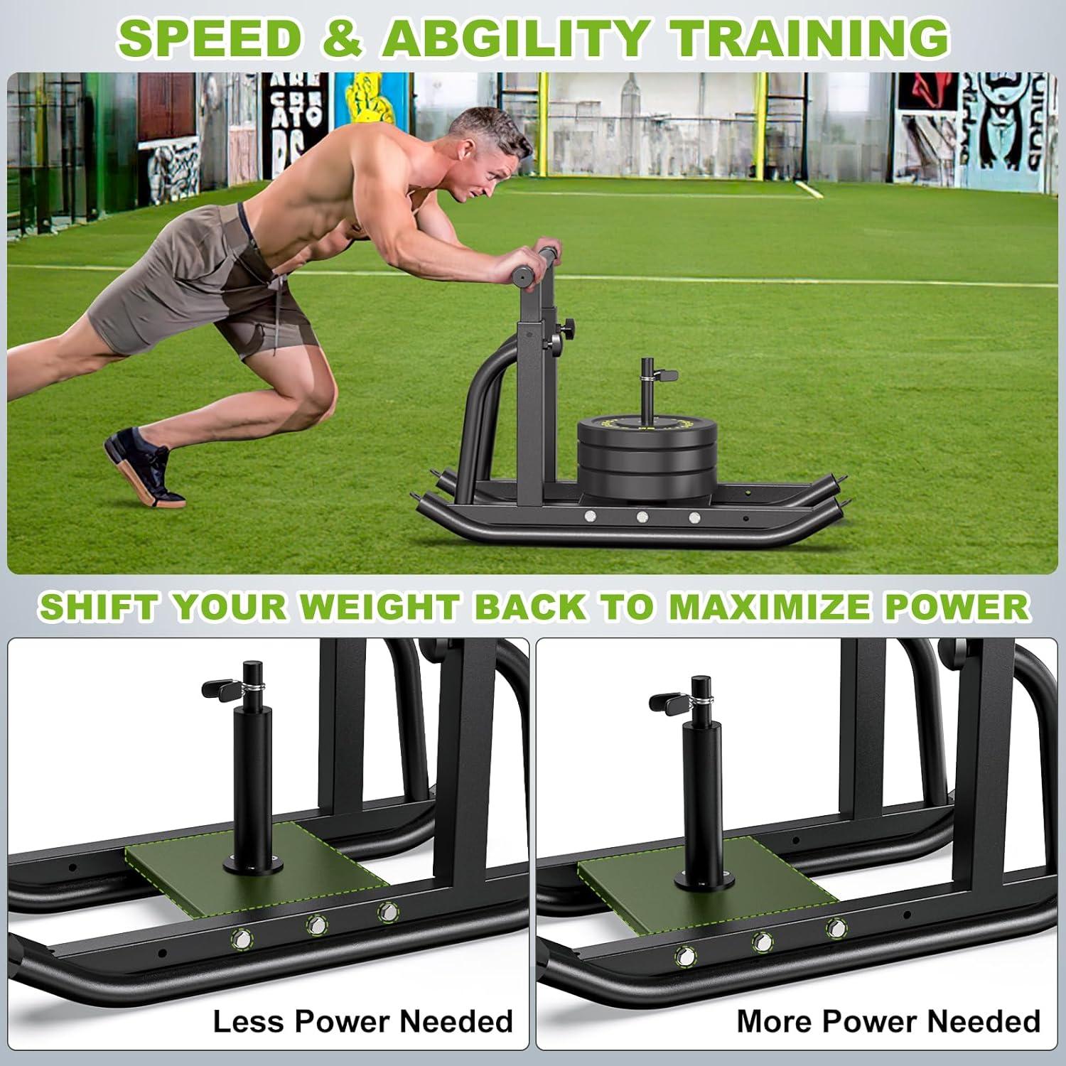 Trineo de Entrenamiento Choiana SP0513 Ajustable 250kg