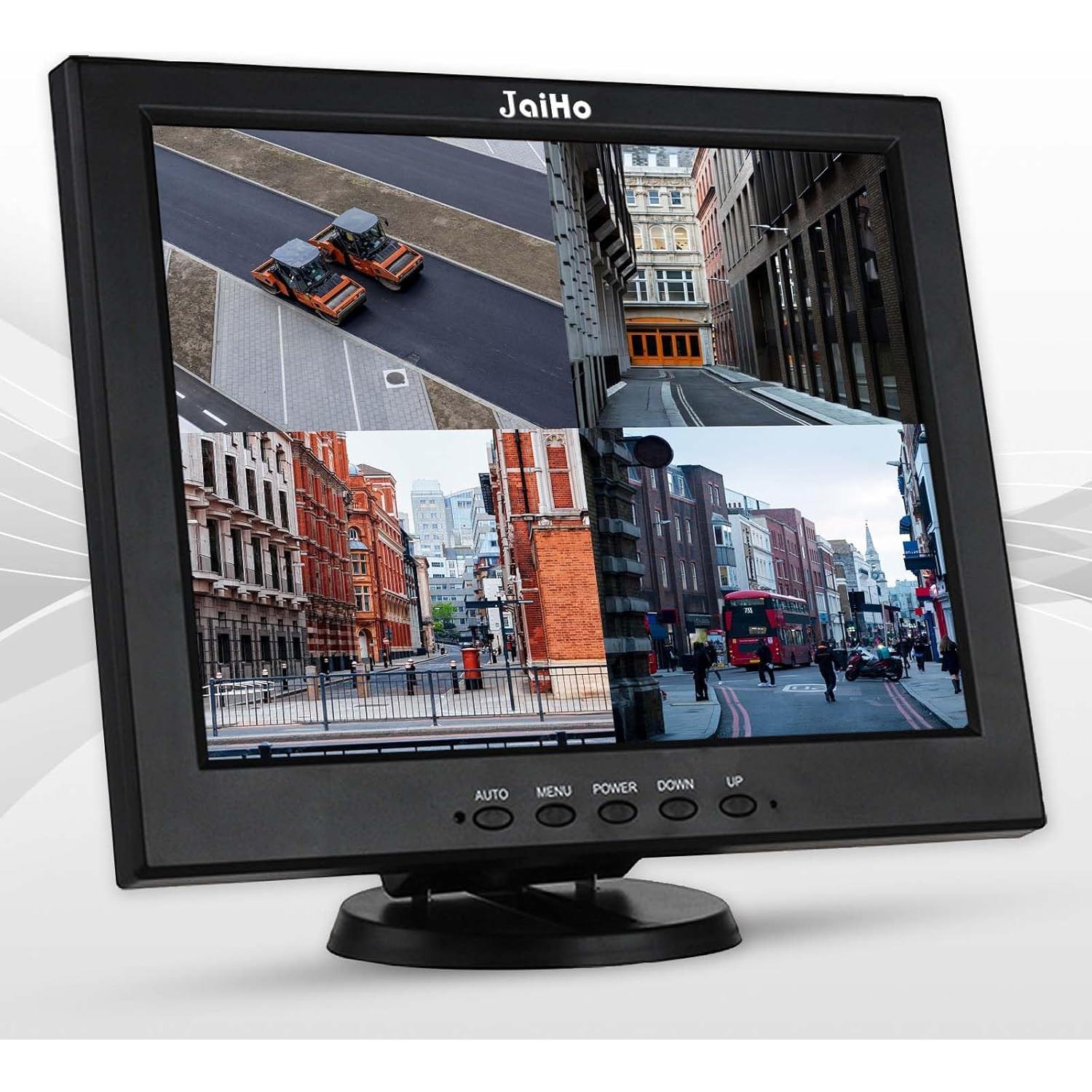 Monitor de Seguridad JaiHo 30.48 cm TFT LCD 800x600 HDMI