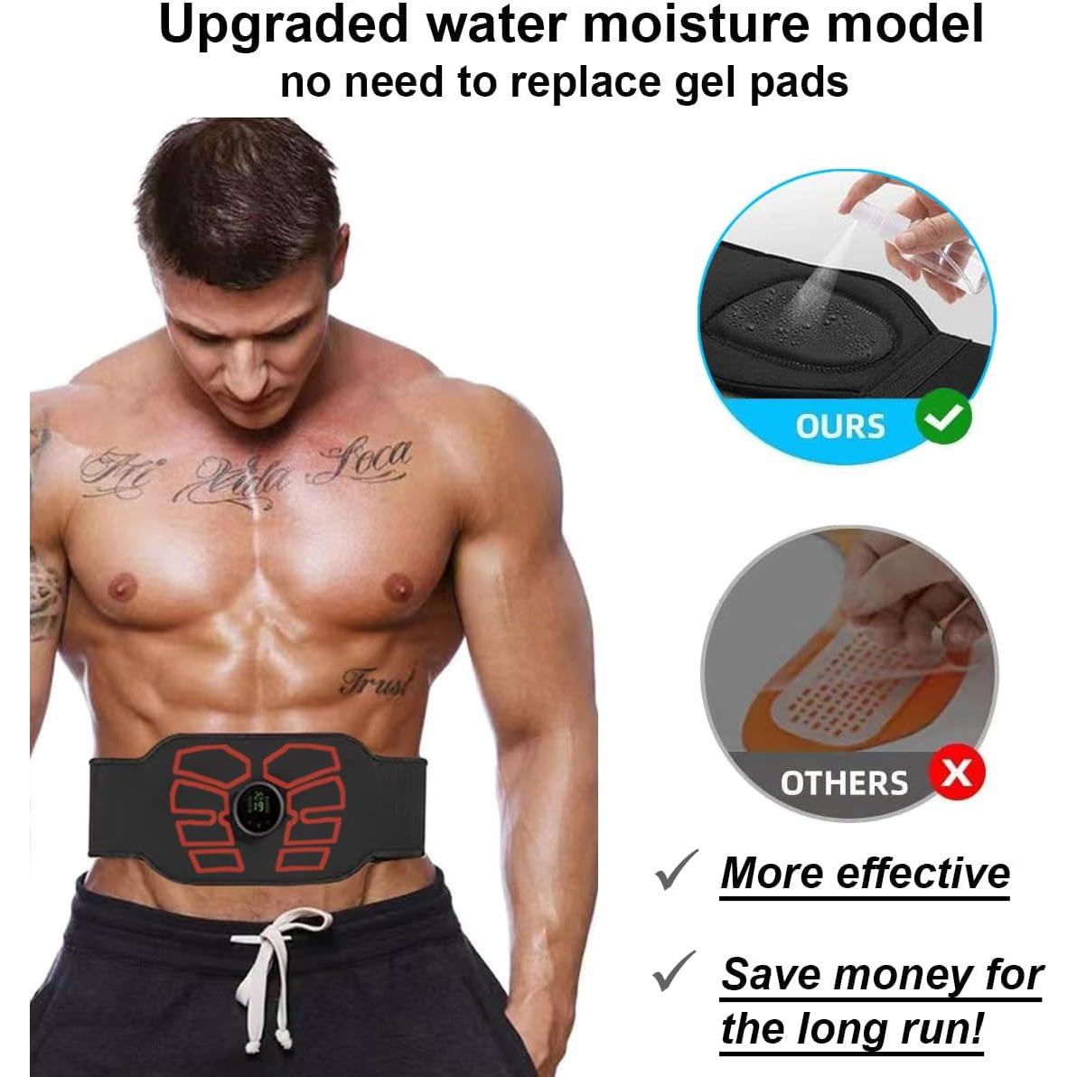 Estimulador Muscular EMS eAnjoy MH-1038 para Abdominales