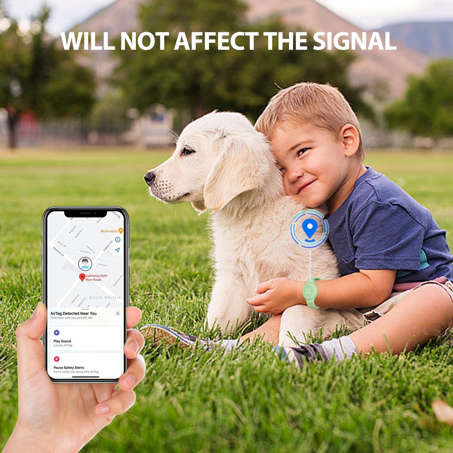 Funda Impermeable para AirTag Niños Sichy - Silicona Ajustable