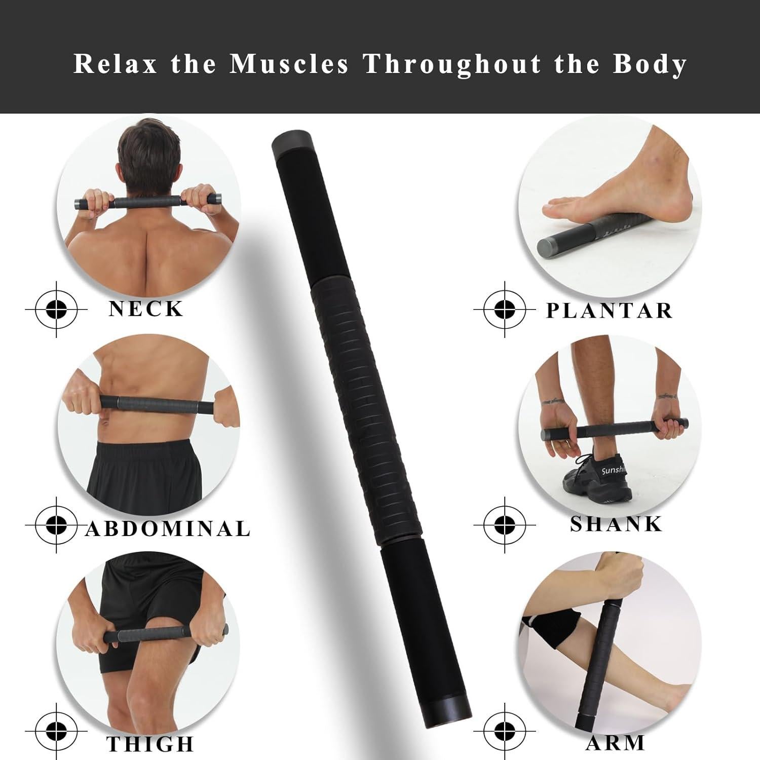 Palanca de Masaje FstChoyis para Músculos de Piernas 43.2 cm