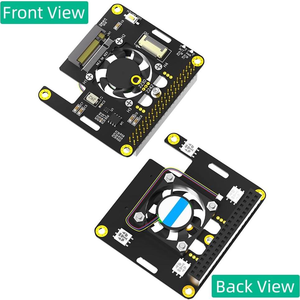 Adaptador PCIe 3 en 1 Sintech M.2 NVMe para Raspberry Pi 5