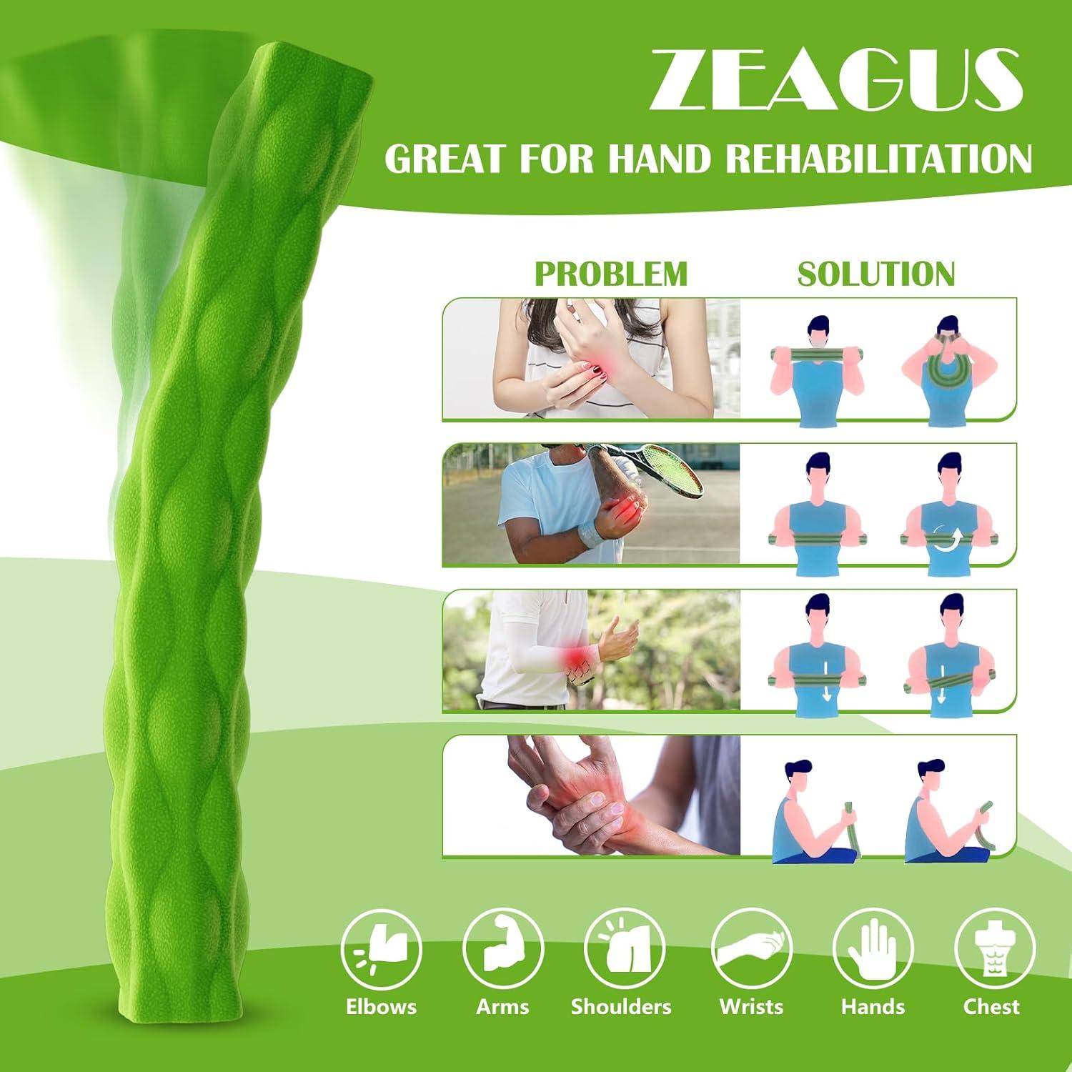 Barra de Resistencia ZEAGUS para Terapia Física 4.5-11.3 kg