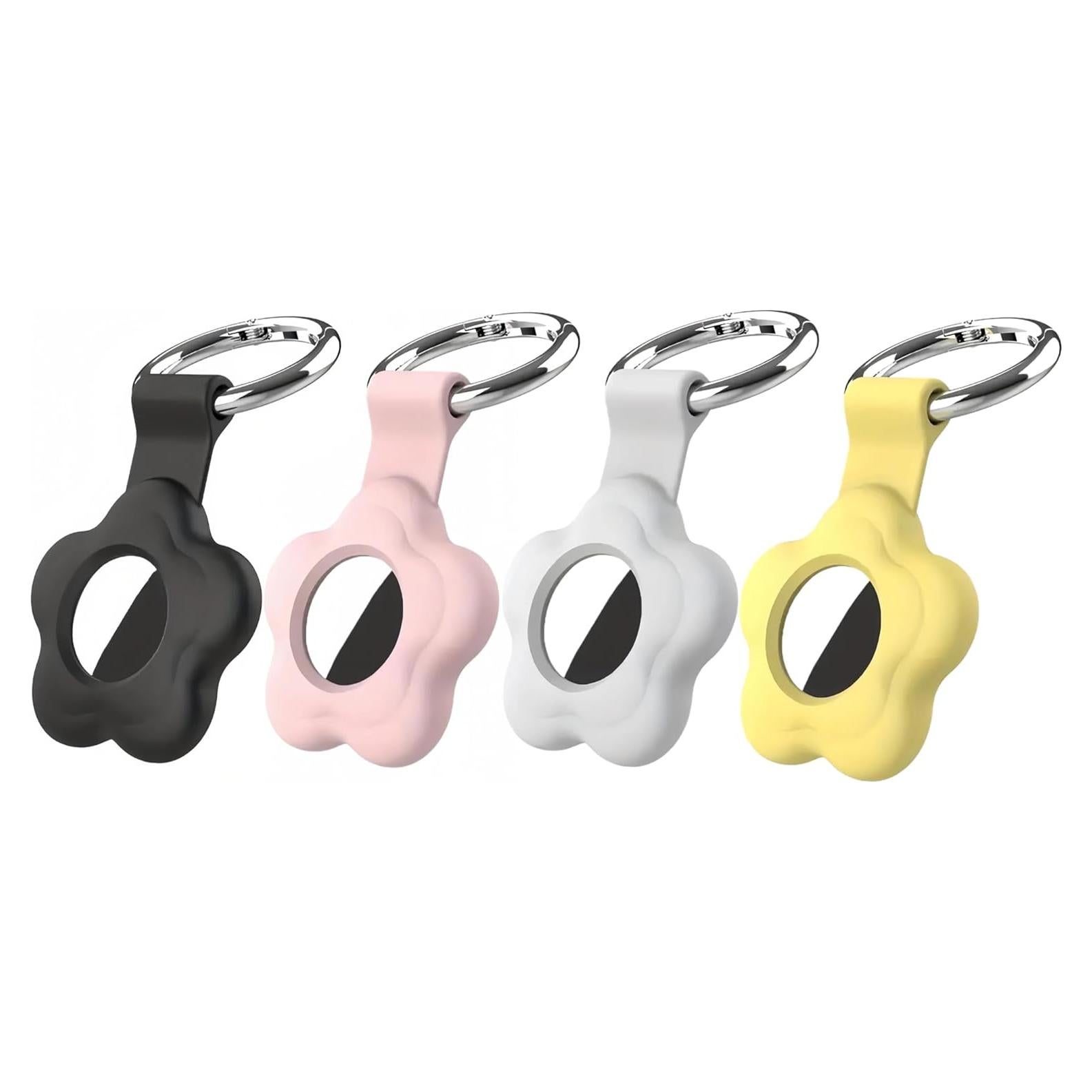 Funda de Silicona para AirTag 25°Ya - Paquete de 4 Colores