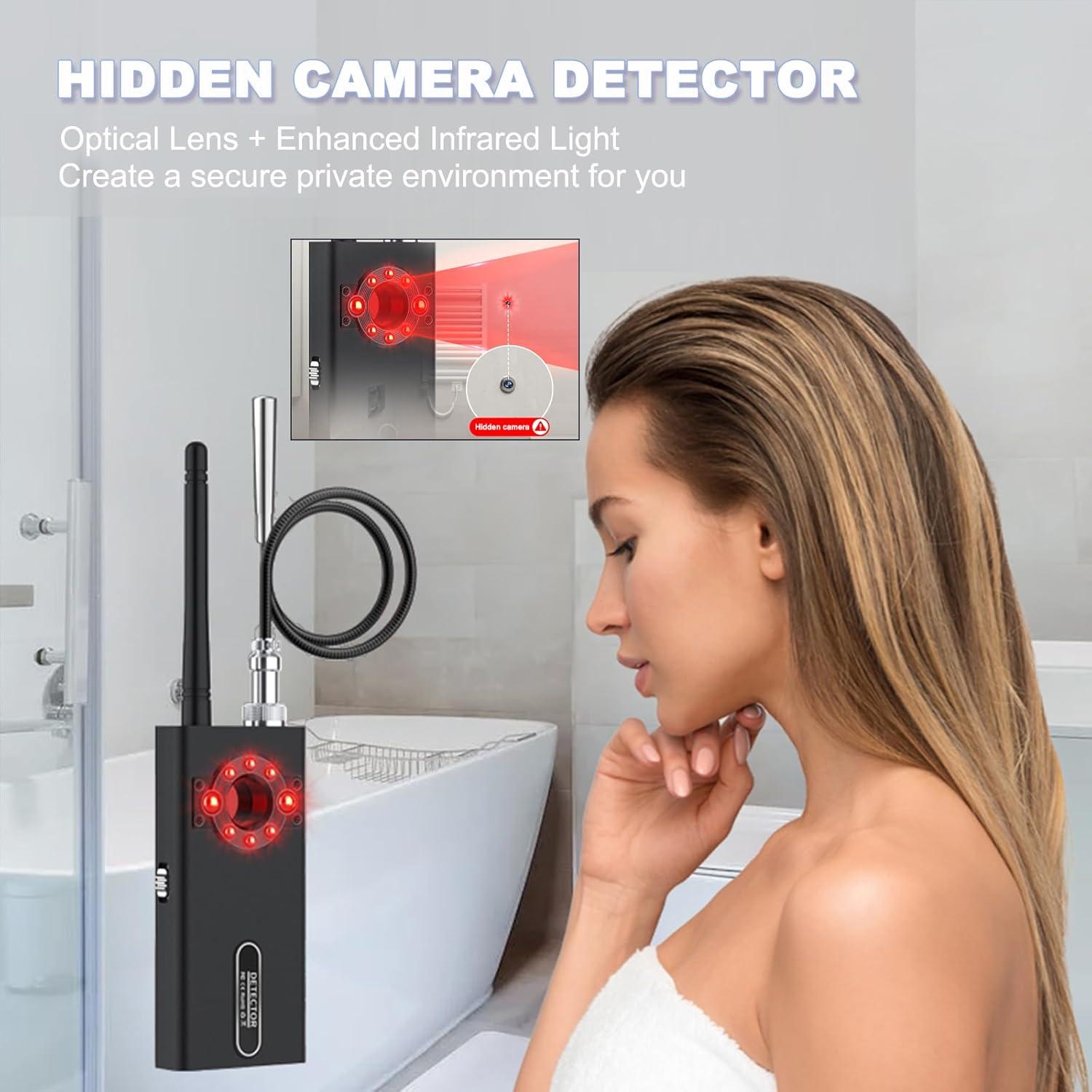 Detector de Cámara Oculta JAXTIN G66 Pro con Escaneo AI