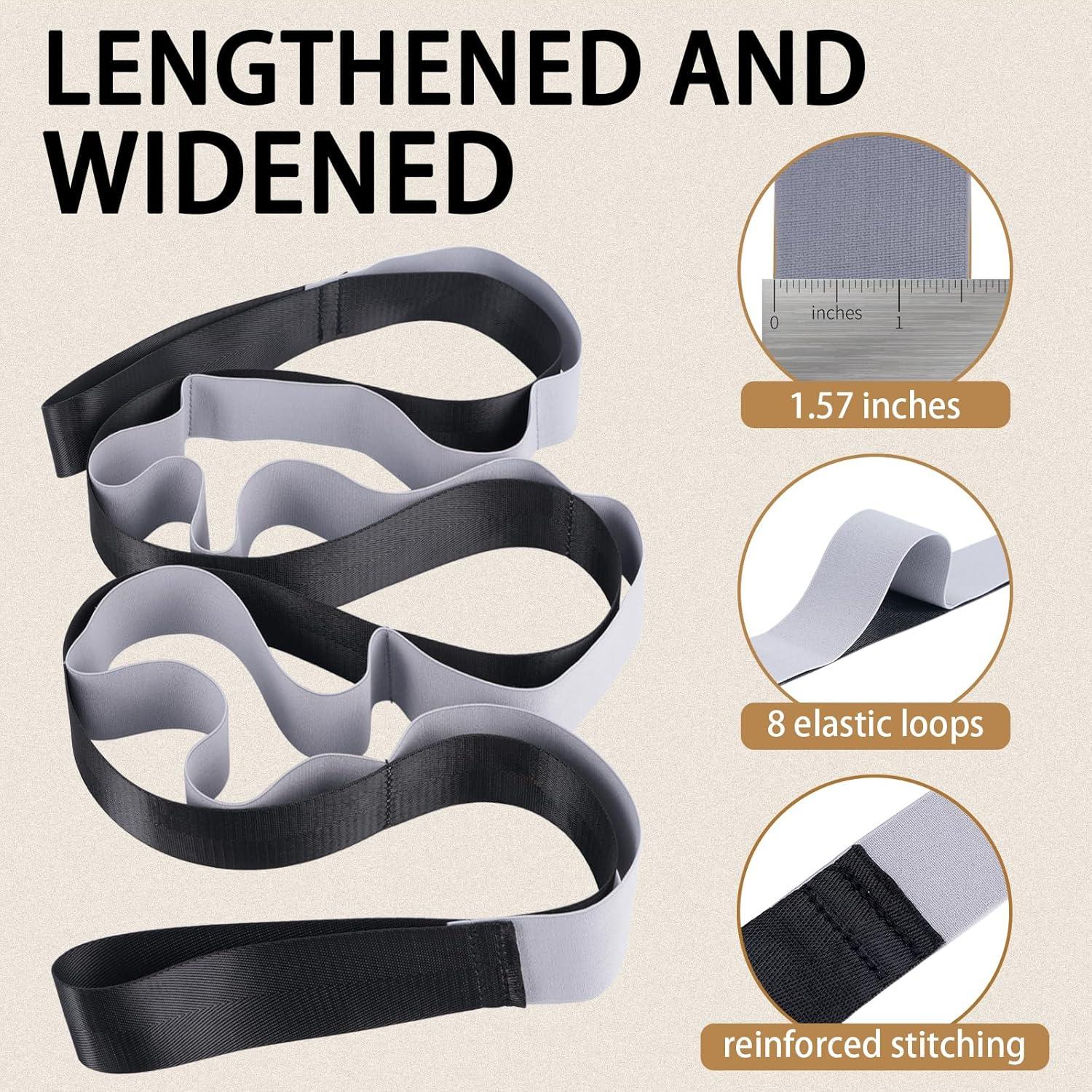 Correa de Estiramiento Teamaze JWKF0507ZH 198x4cm Negro