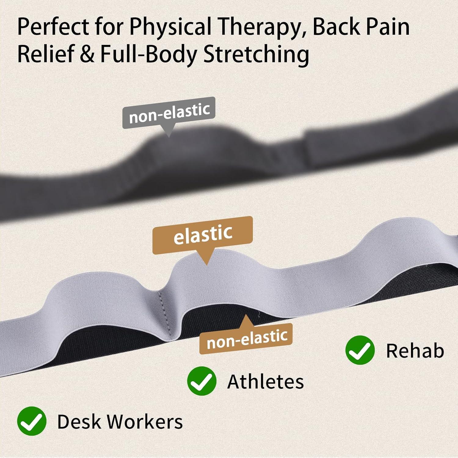 Correa de Estiramiento Teamaze JWKF0507ZH 198x4cm Negro