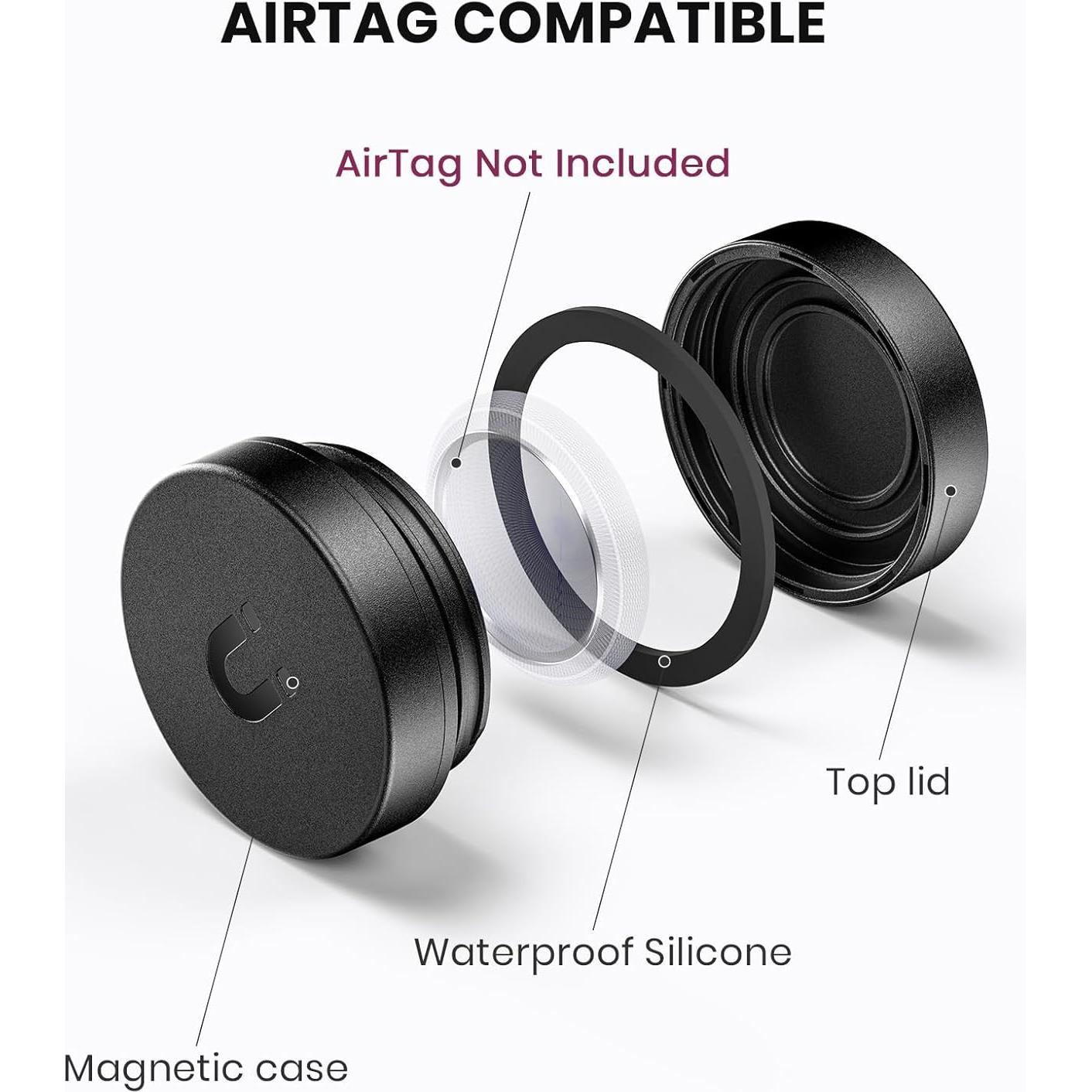 Soporte Magnético Klearlook para Air Tag - Impermeable y Resistente