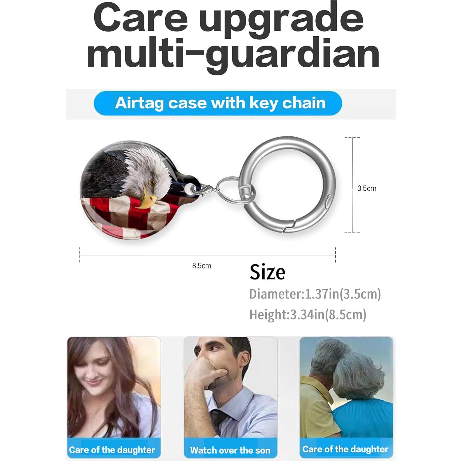 Funda Protectora para Air Tag LZMtacase - Impermeable y Resistente