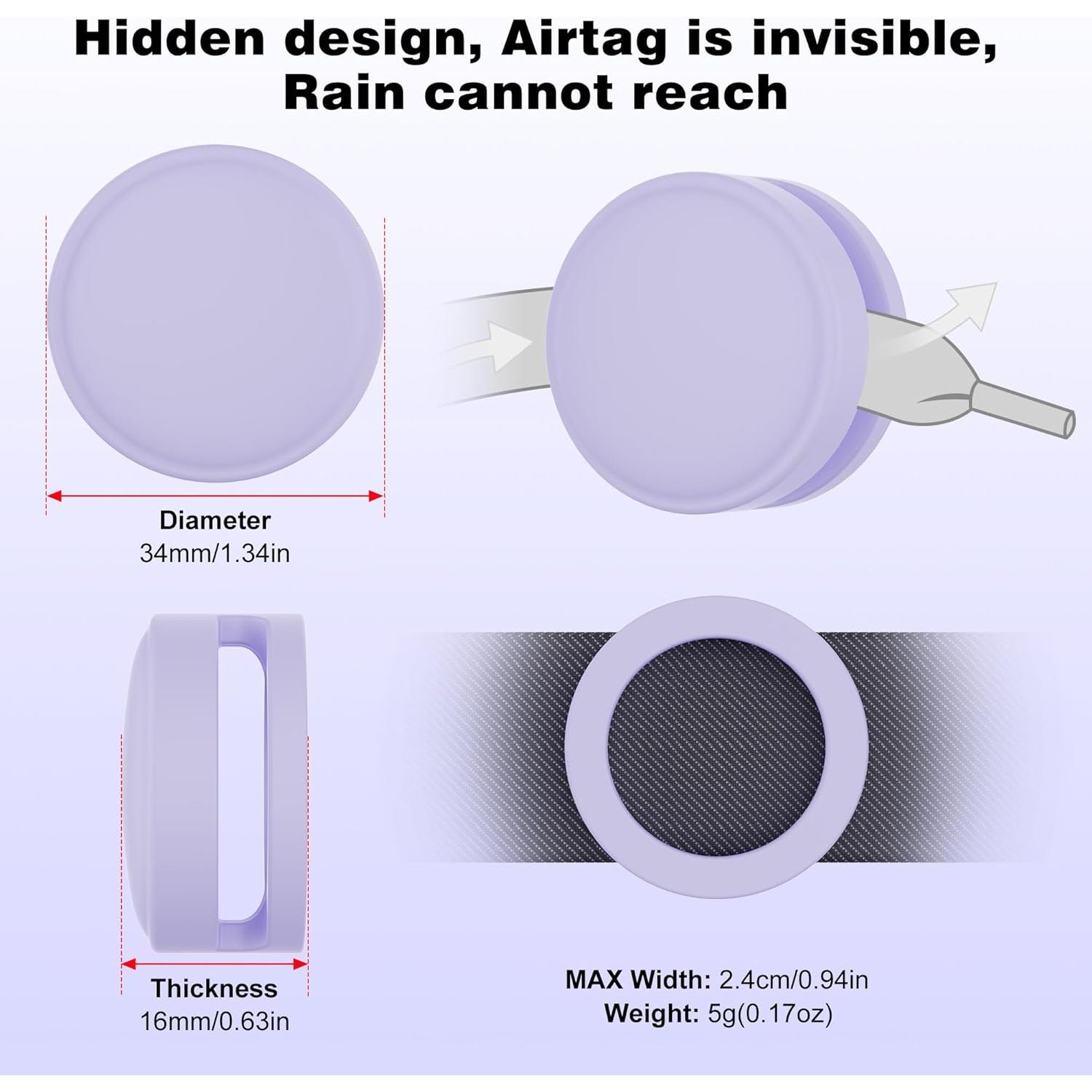 Soporte para AirTag SkyArmor 2 Paquete Silicona Niños