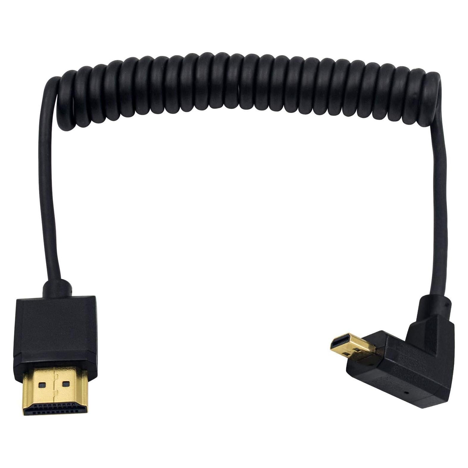 Cable HDMI a Micro HDMI Espiral Duttek 1.2M 4K Ultra HD