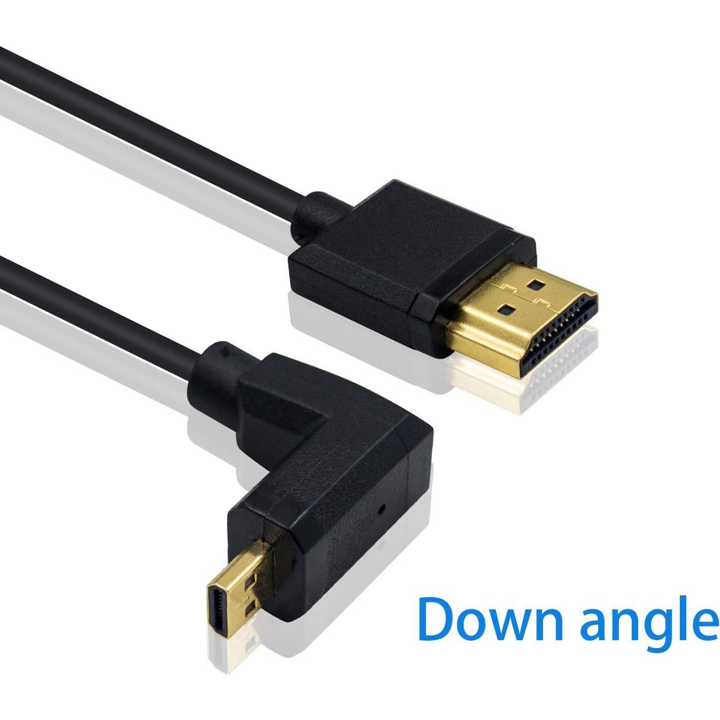 Cable HDMI a Micro HDMI Espiral Duttek 1.2M 4K Ultra HD