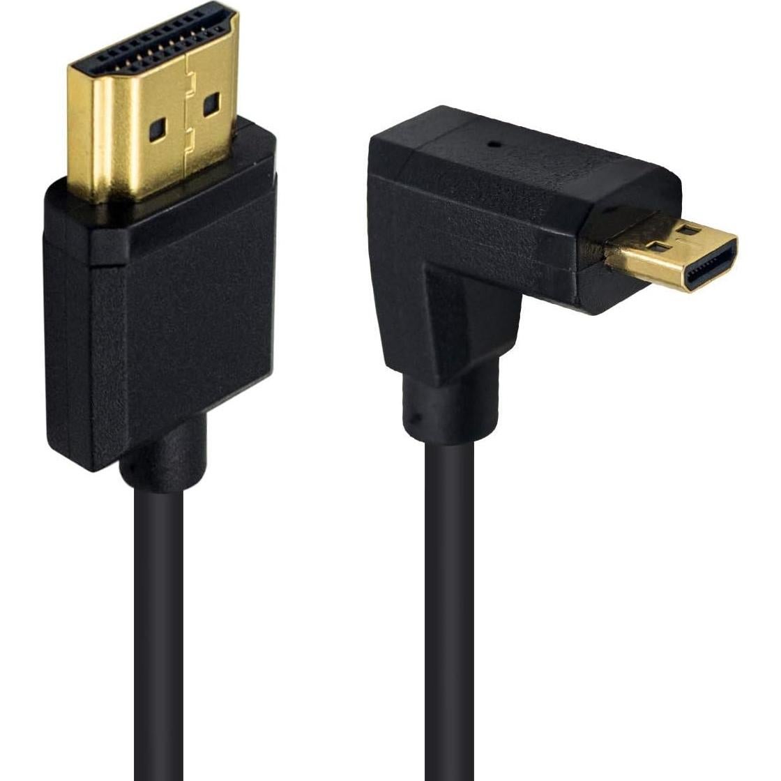 Cable HDMI a Micro HDMI Espiral Duttek 1.2M 4K Ultra HD