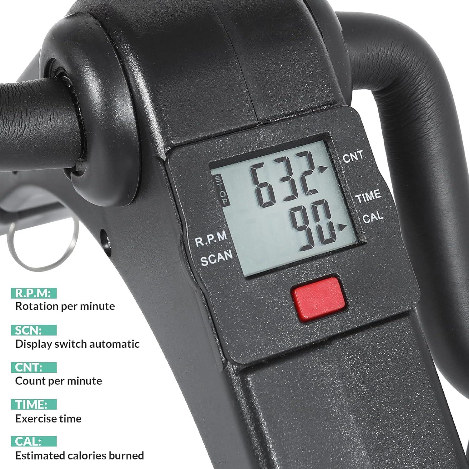 Ejercitador de Pedales VIVIJASON Plegable Mini para Brazo/Pierna