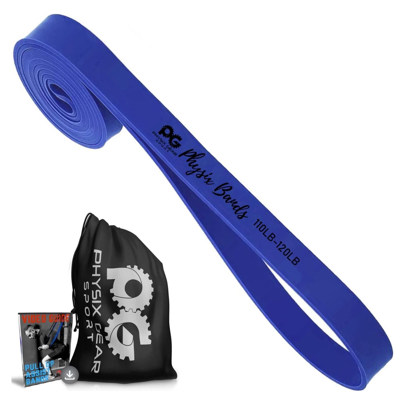 Conjunto de bandas de resistencia Physix Gear para dominadas