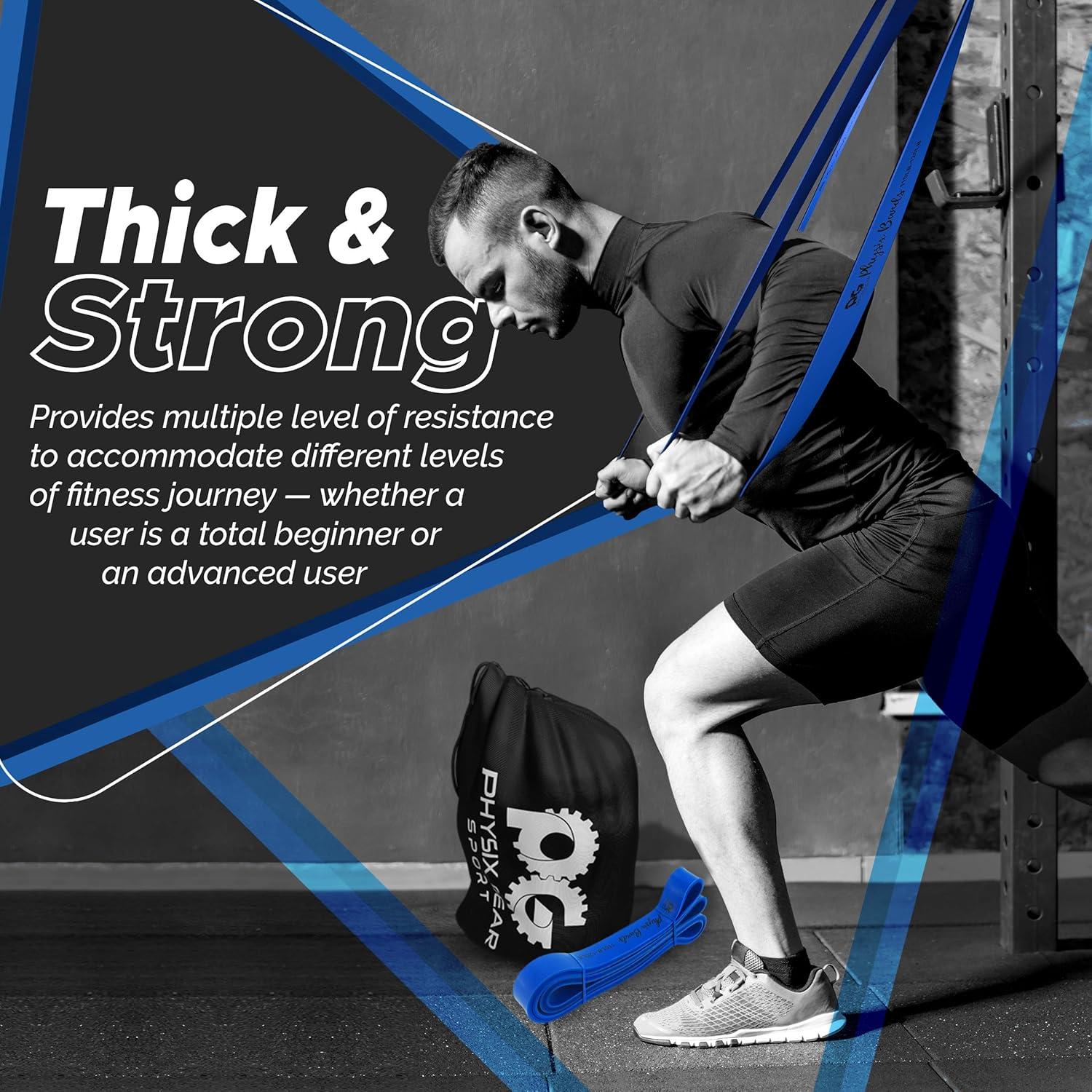 Conjunto de bandas de resistencia Physix Gear para dominadas