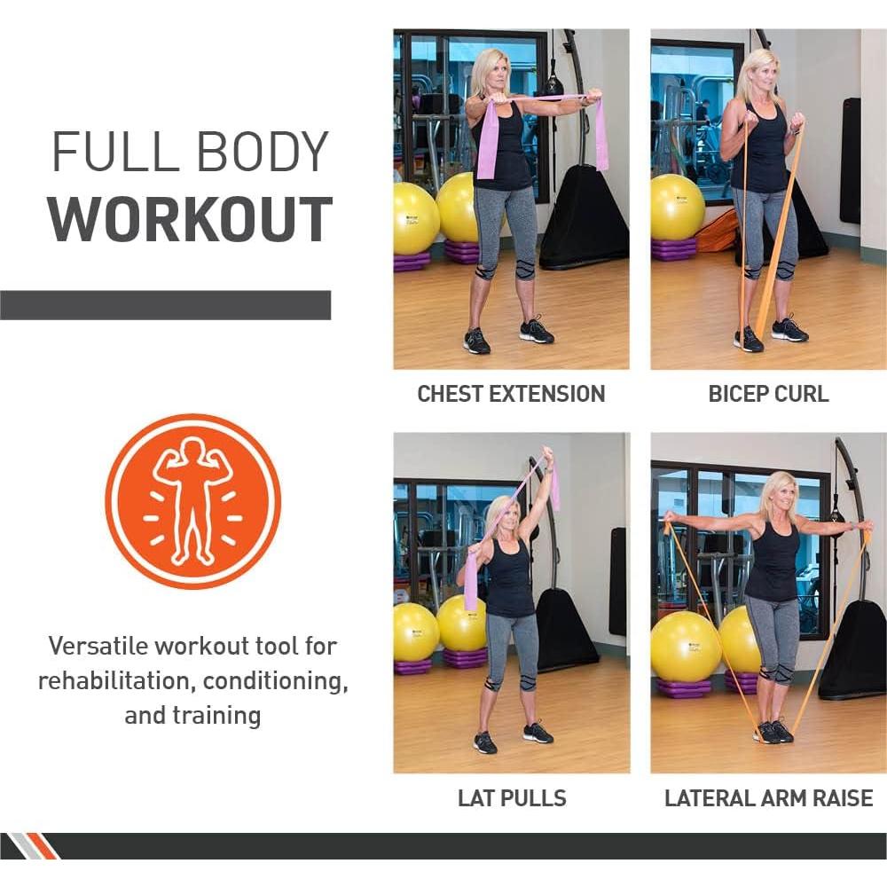 Cintas de Ejercicio Body Sport - Resistencia Extra Ligera 50m