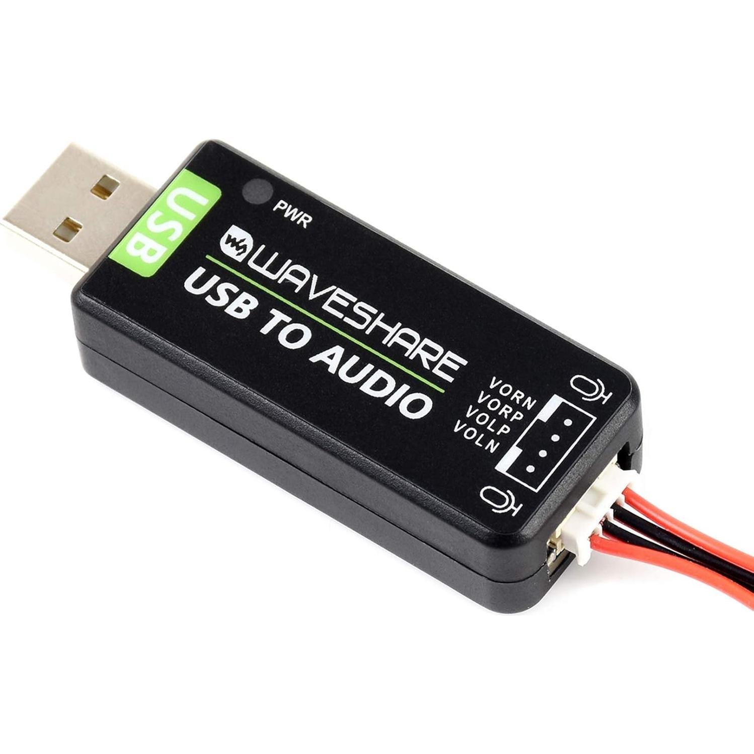 Adaptador USB a Audio Bicool con Altavoz 8Ω 5W para Raspberry Pi