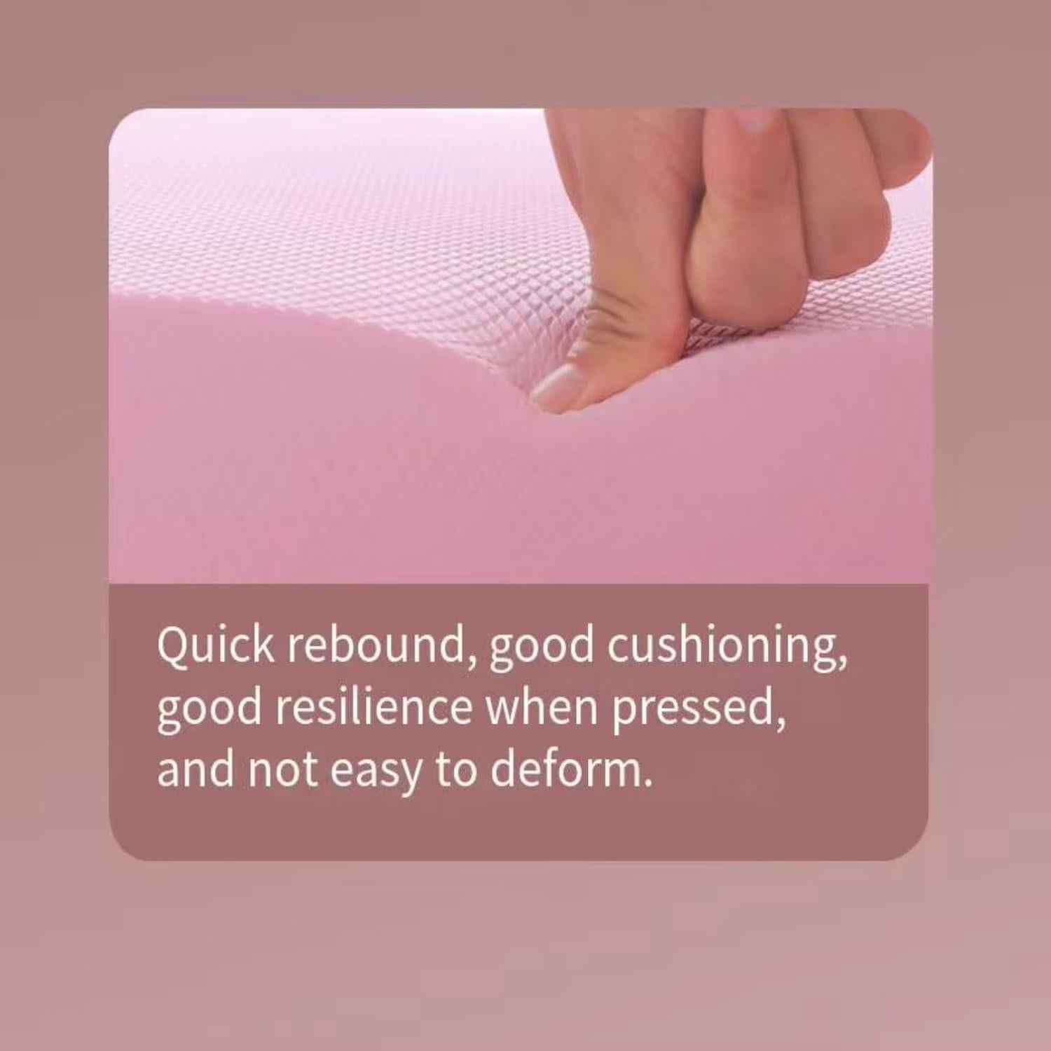 Almohadilla de Equilibrio MBKHFLL Rosa 39.9x33x5.1 cm Antideslizante