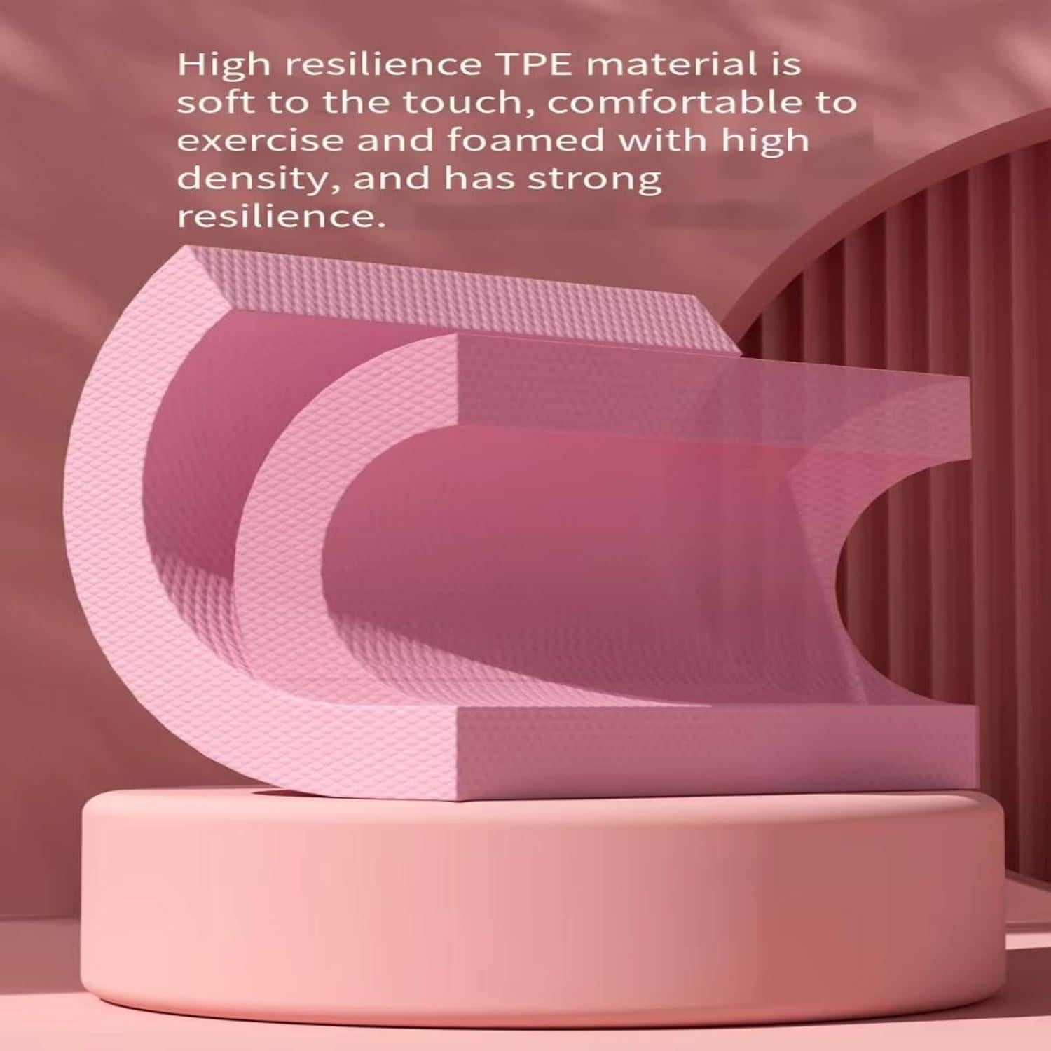 Almohadilla de Equilibrio MBKHFLL Rosa 39.9x33x5.1 cm Antideslizante