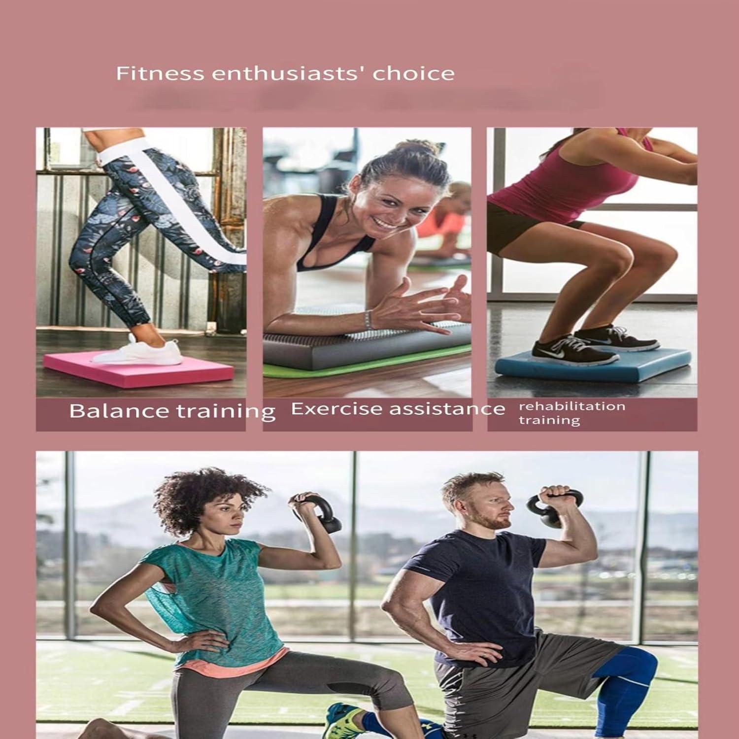 Almohadilla de Equilibrio MBKHFLL Rosa 39.9x33x5.1 cm Antideslizante