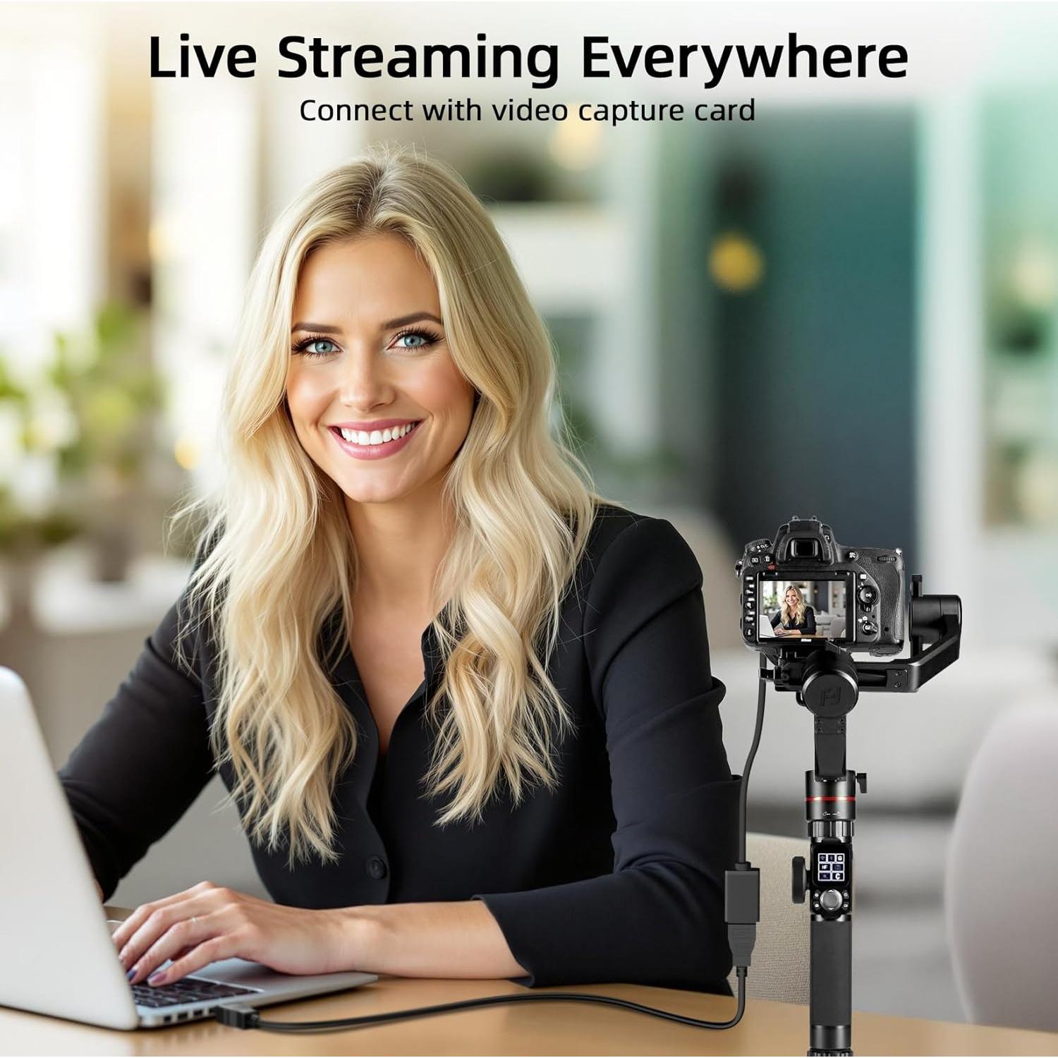 Adaptador Micro HDMI a HDMI LUKFOCAB 0.25M 4K 60Hz 18Gbps